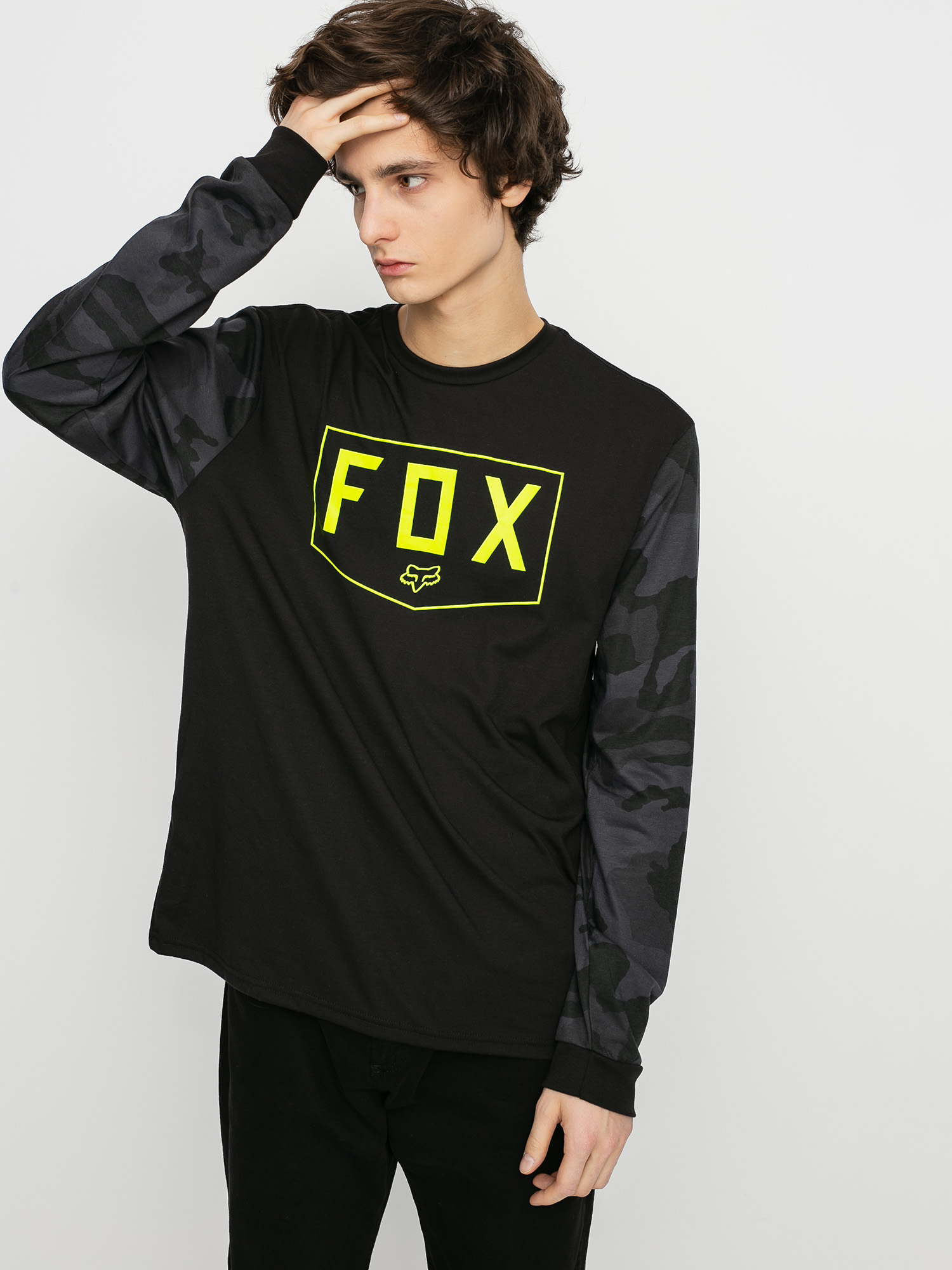 Longsleeve Fox Shield Tech (blk cam)