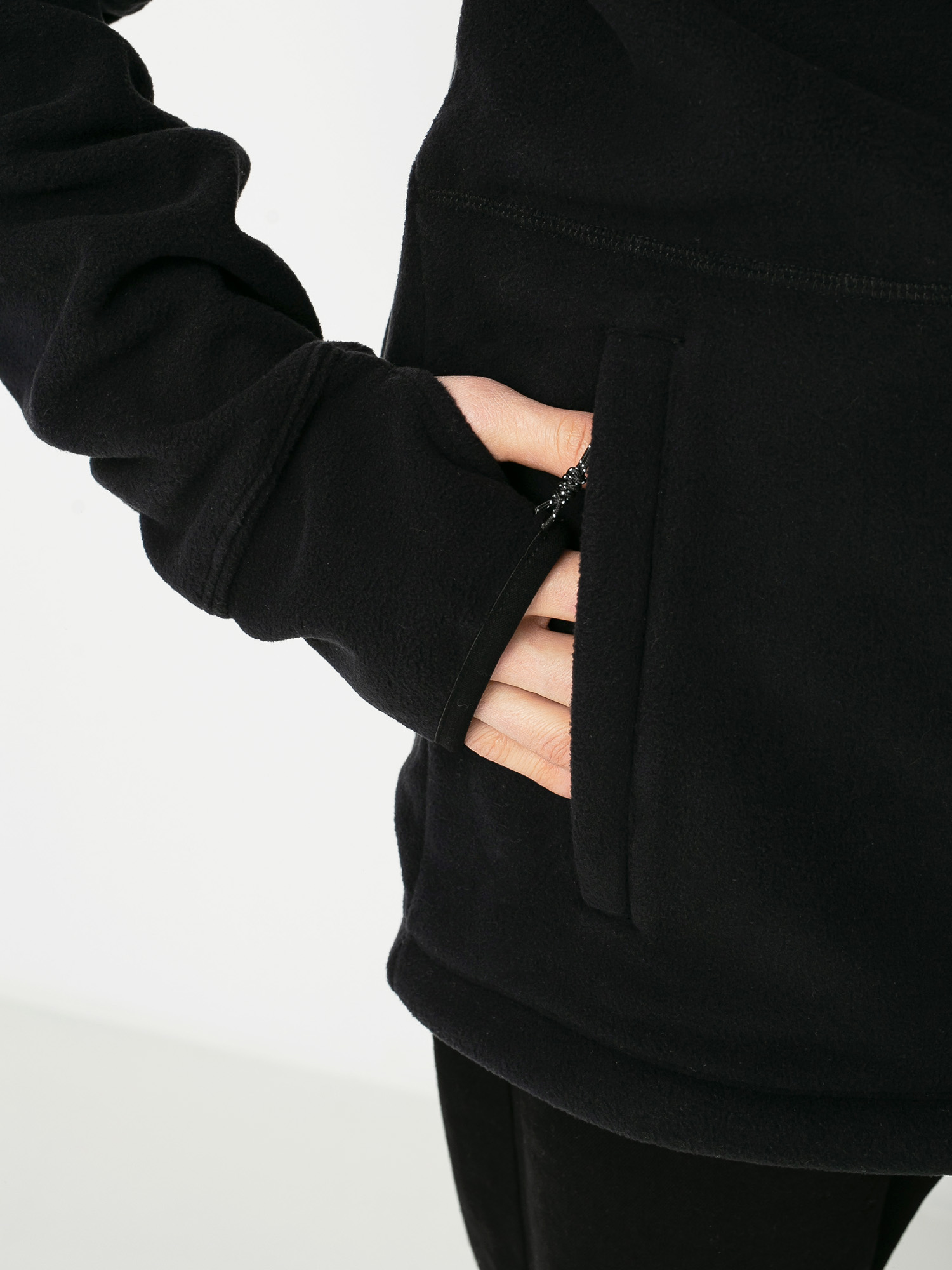 Męska Bluza aktywna Volcom Polartec 1/2 Zip (black)