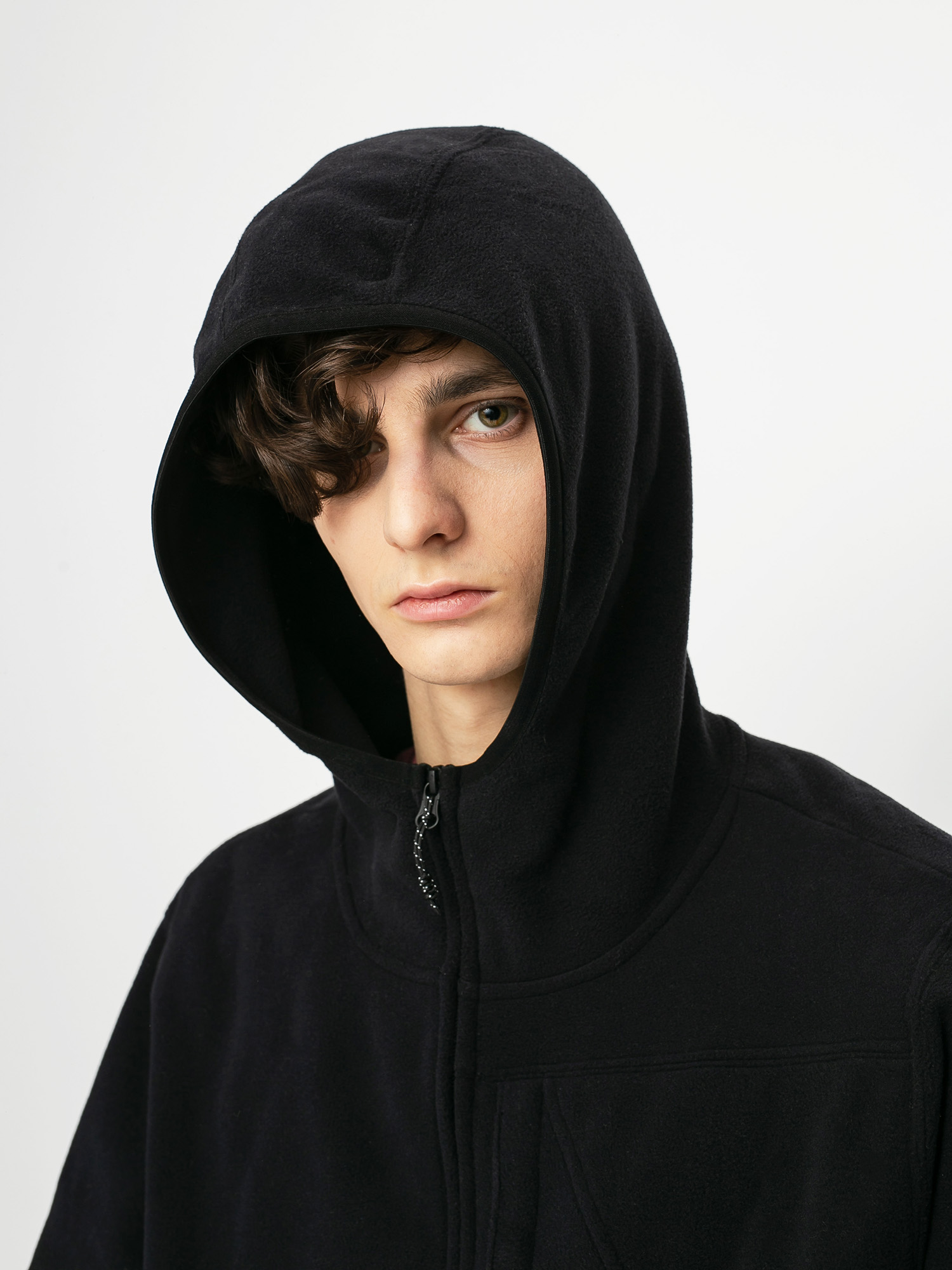 Męska Bluza aktywna Volcom Polartec HD (black)