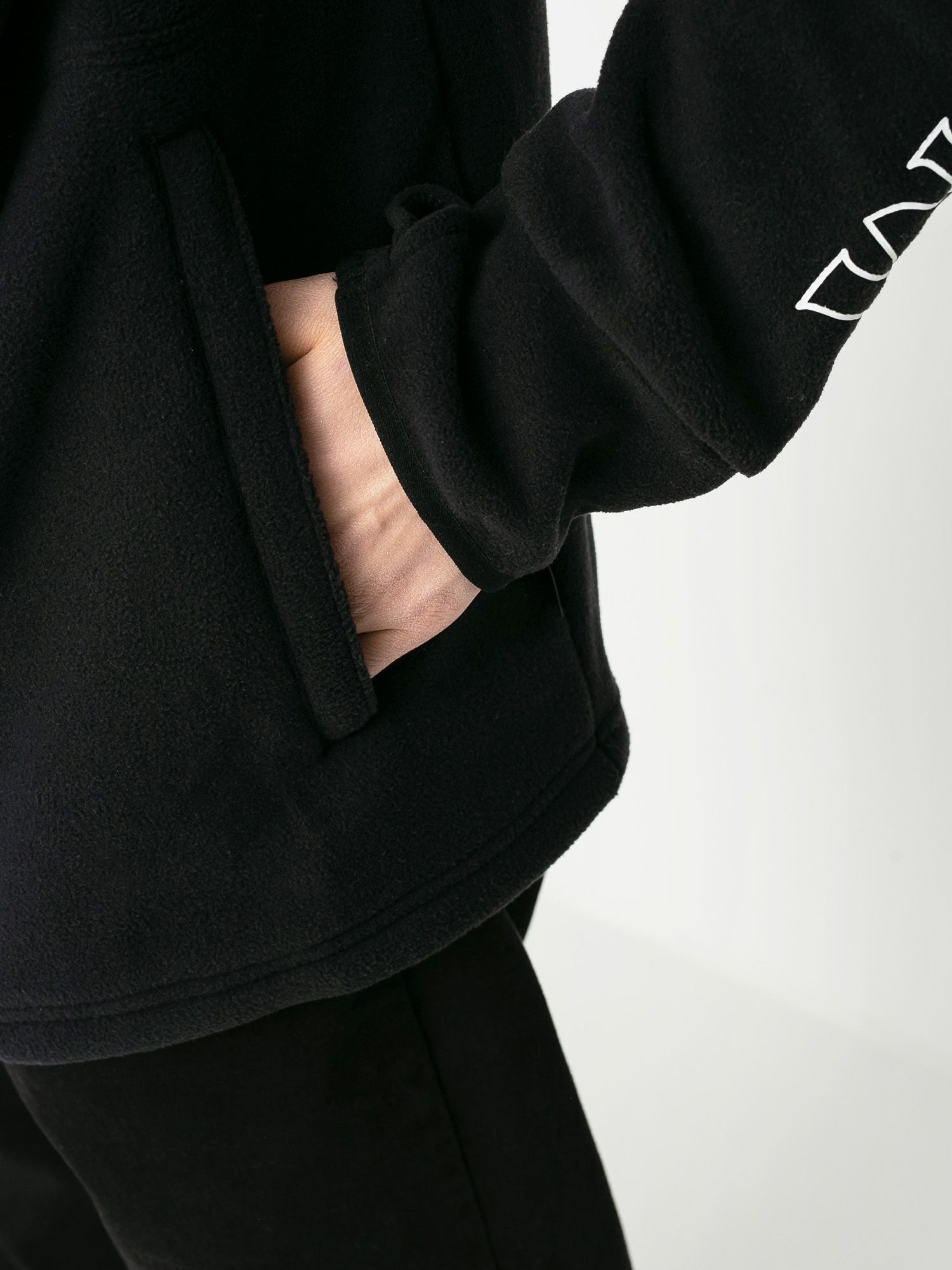 Męska Bluza aktywna Volcom Polartec HD (black)