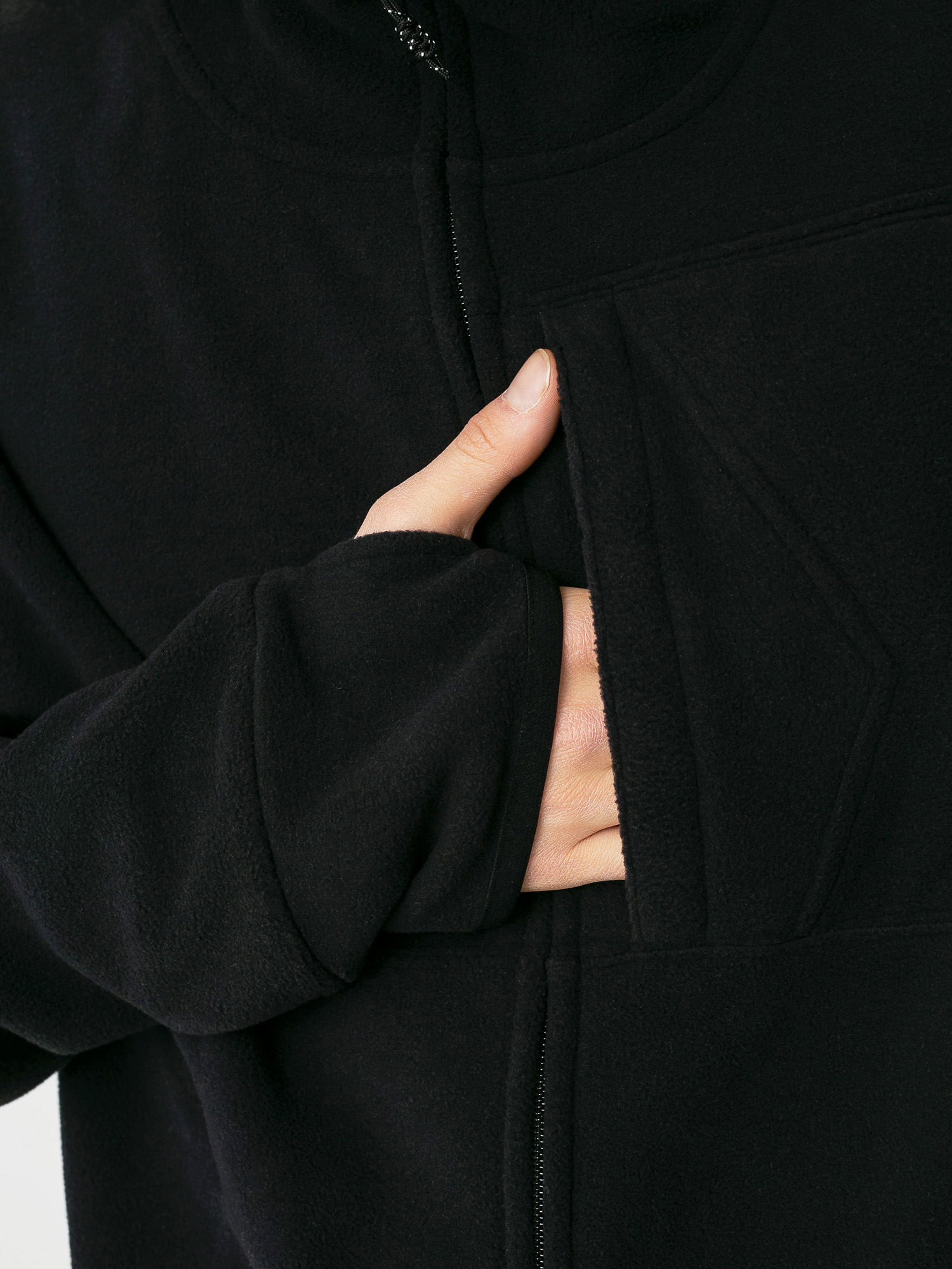 Męska Bluza aktywna Volcom Polartec HD (black)