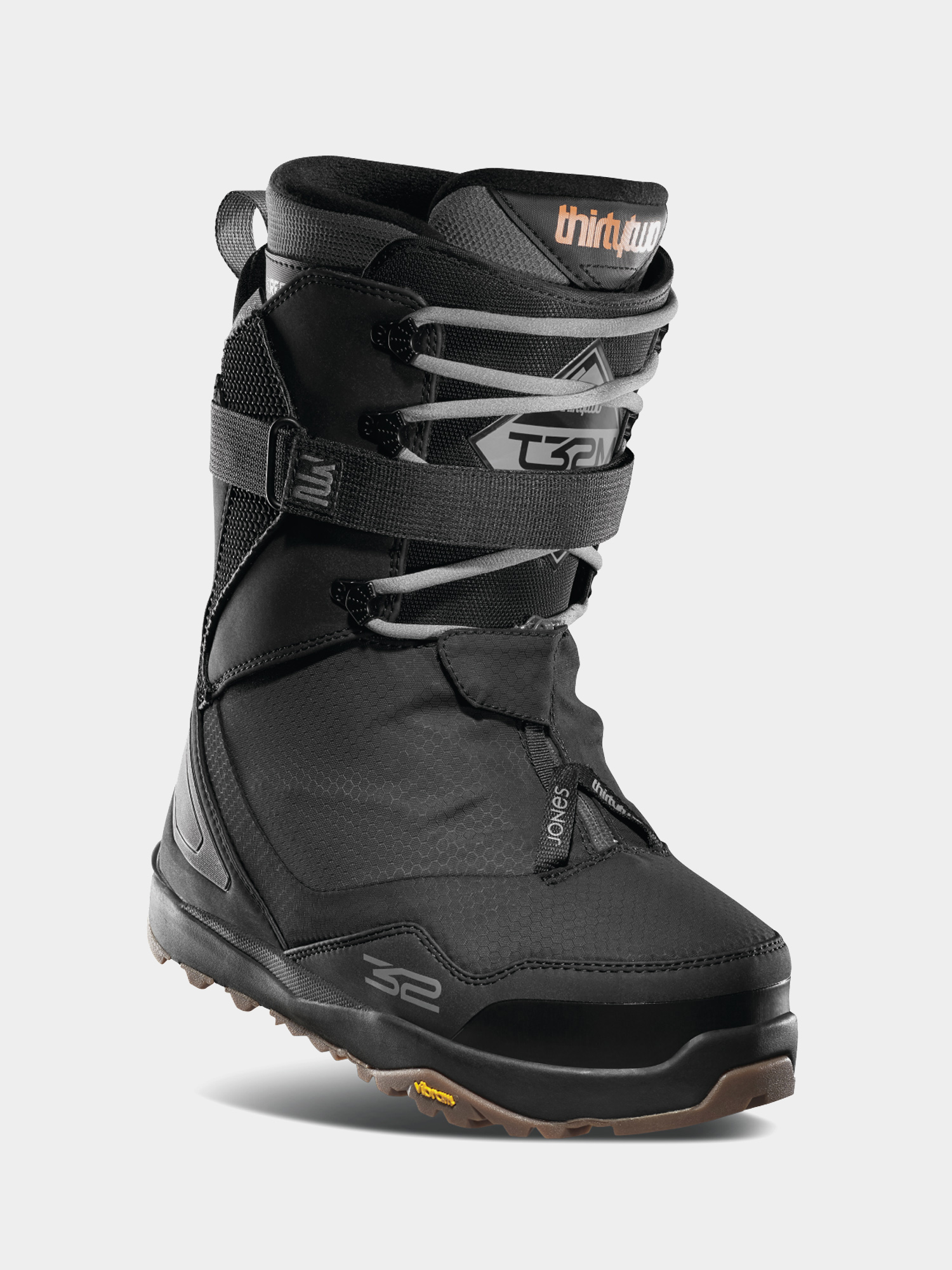 Męskie Buty snowboardowe ThirtyTwo Tm 2 Jones (black/grey/gum)