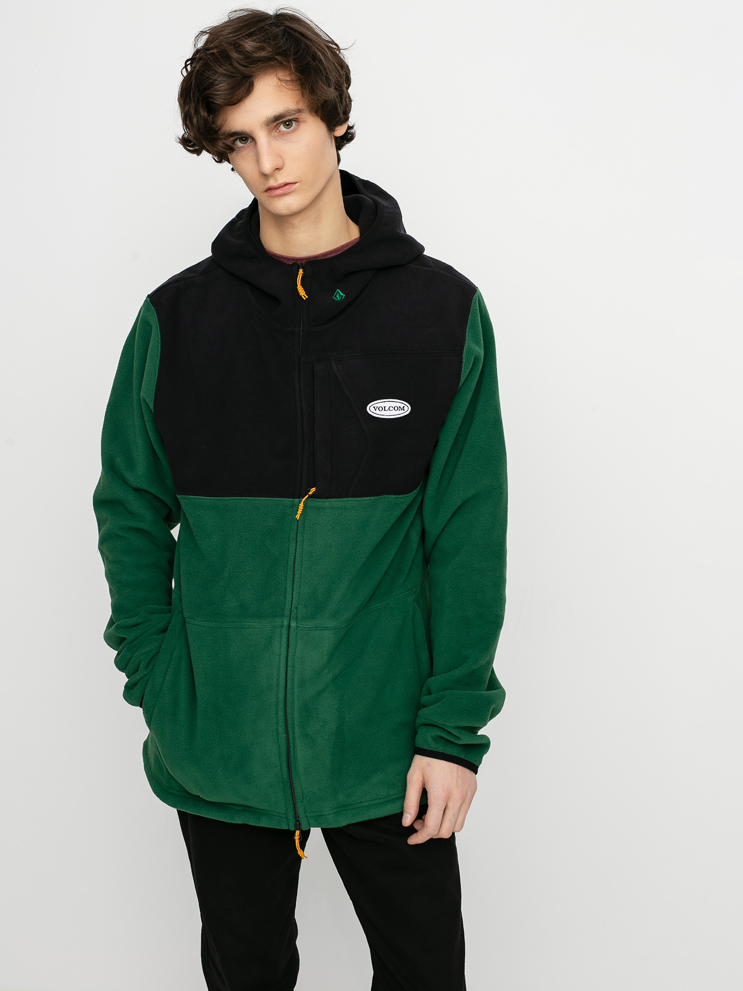 Męska Bluza aktywna Volcom Polartec HD (forest)