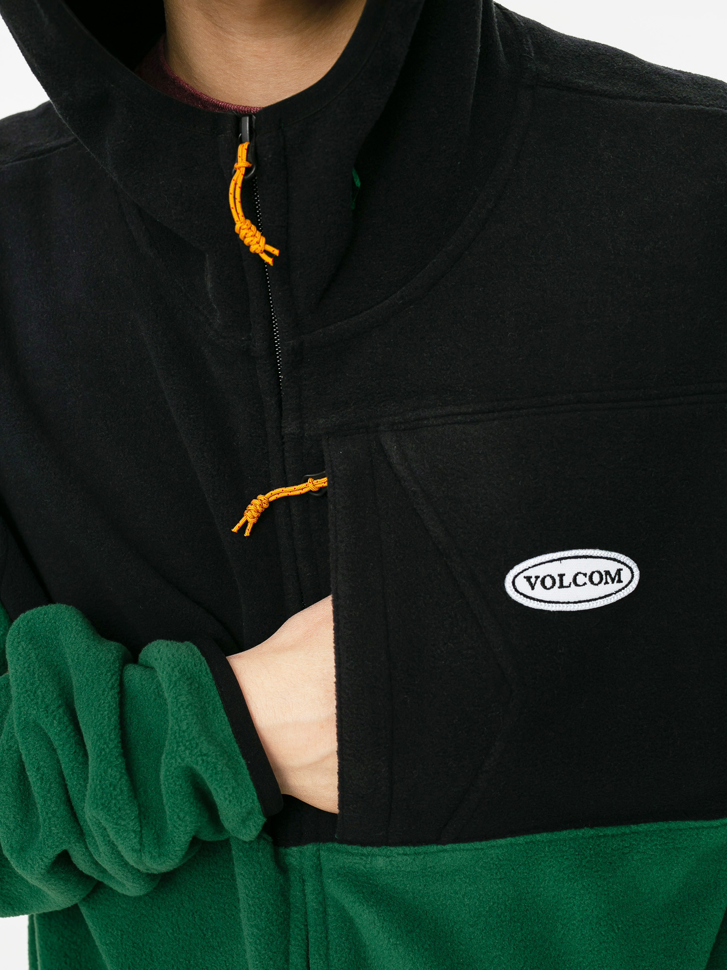 Męska Bluza aktywna Volcom Polartec HD (forest)