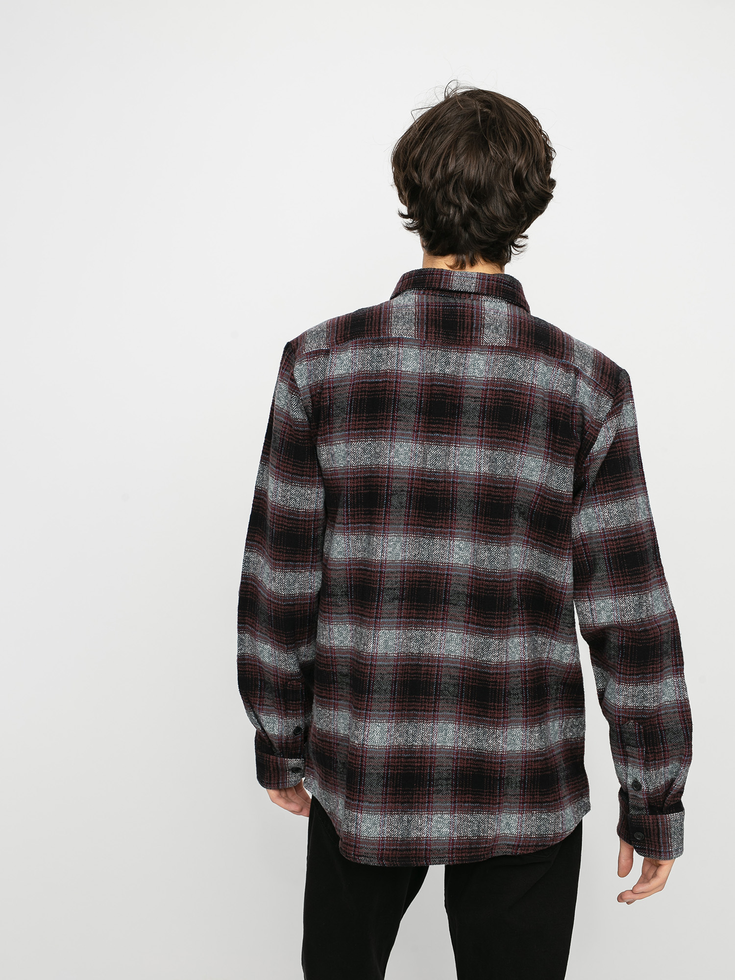 Koszula Volcom Quintin Flannel Ls (black)