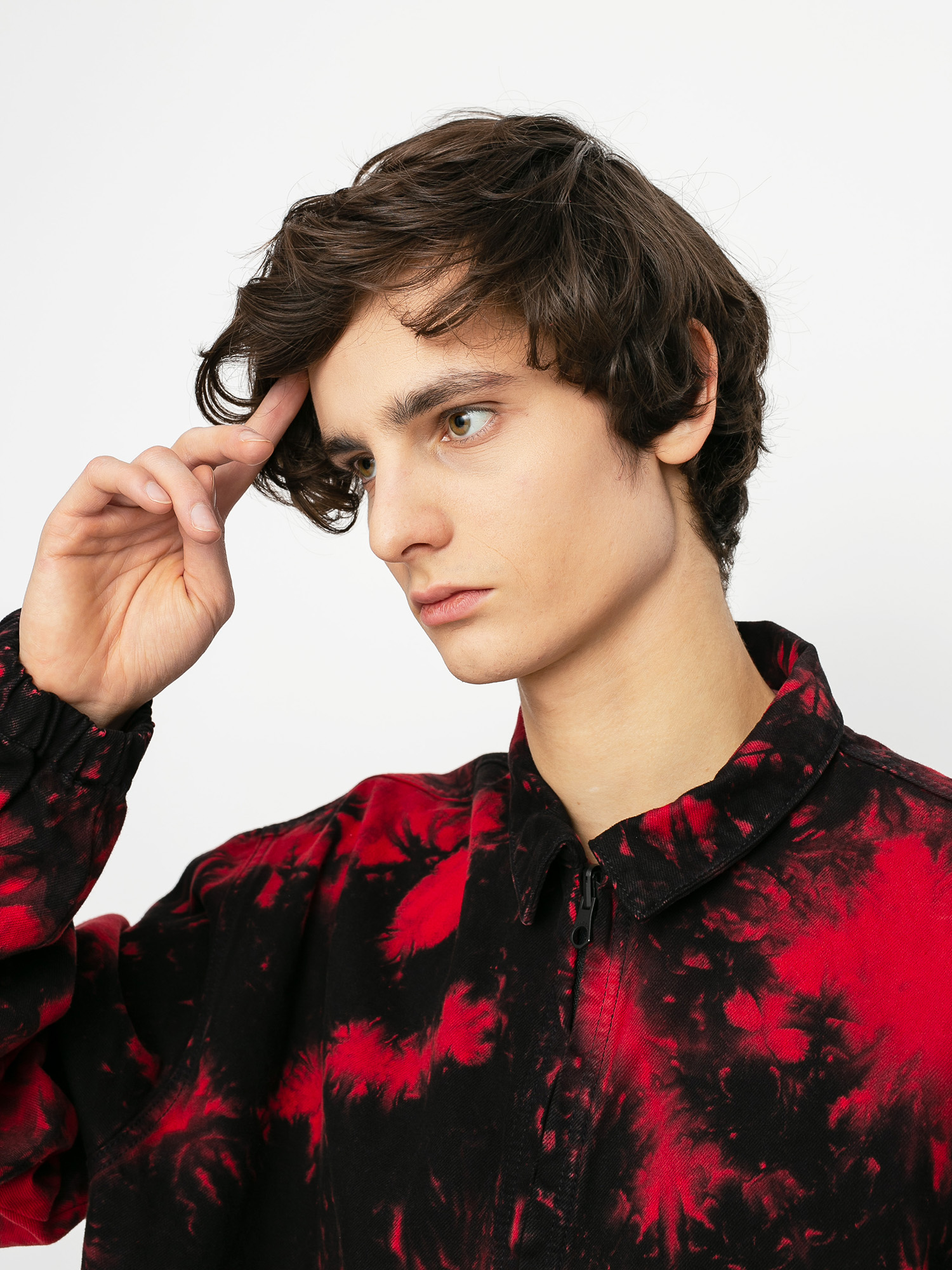 Kurtka Volcom Strange Times (deep red)