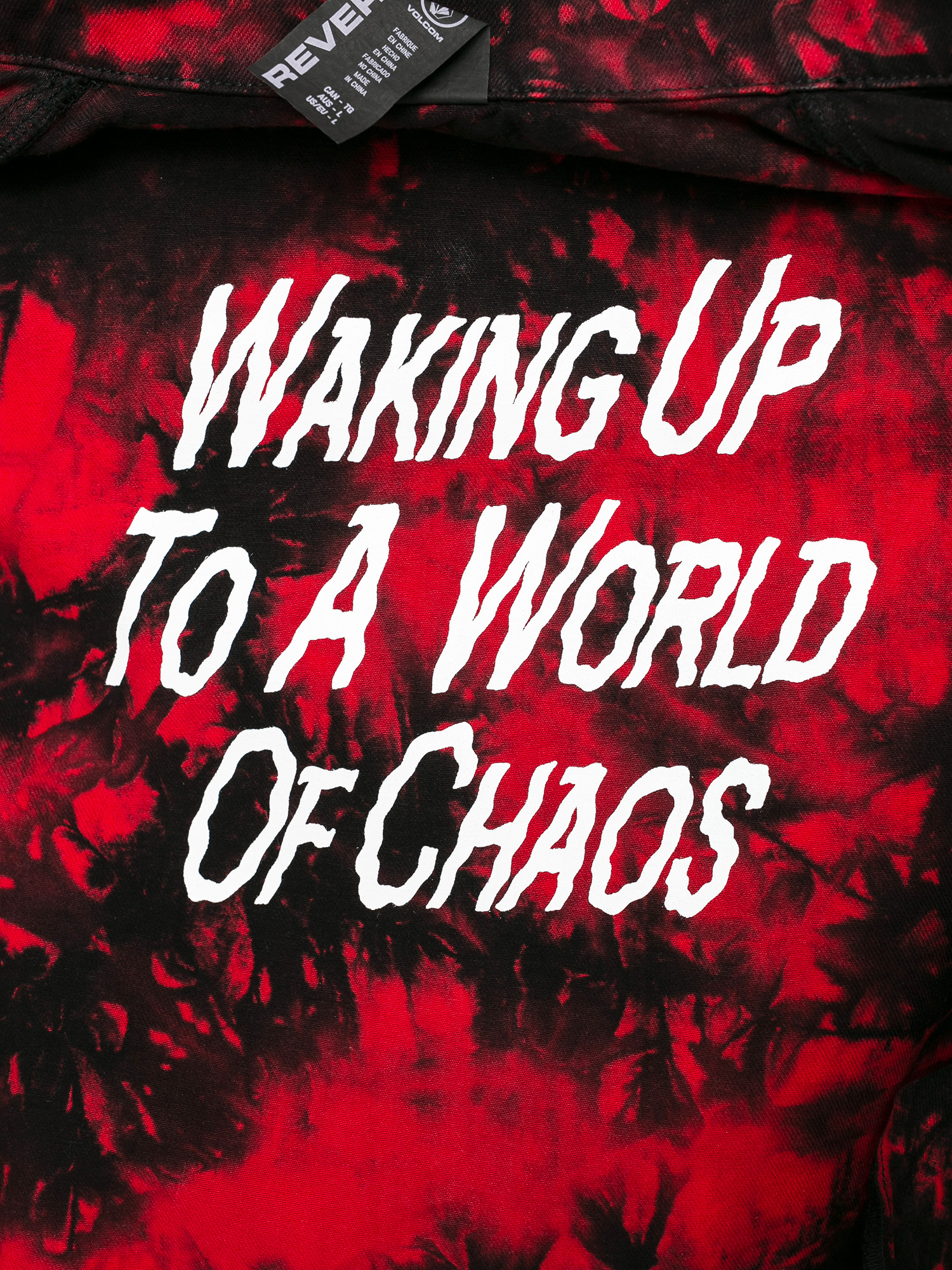 Kurtka Volcom Strange Times (deep red)