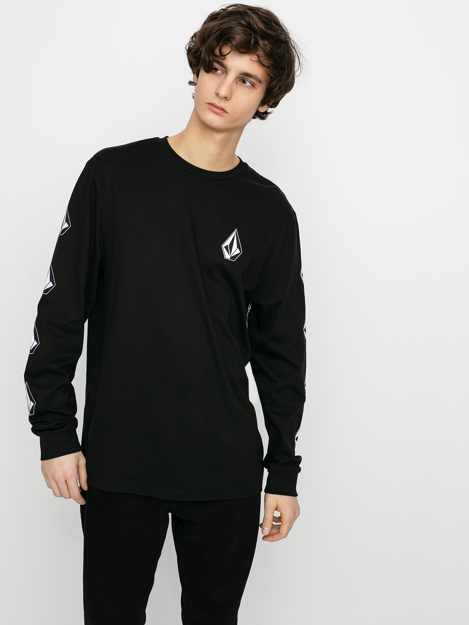 Longsleeve Volcom Deadly Stone Rlx (black)