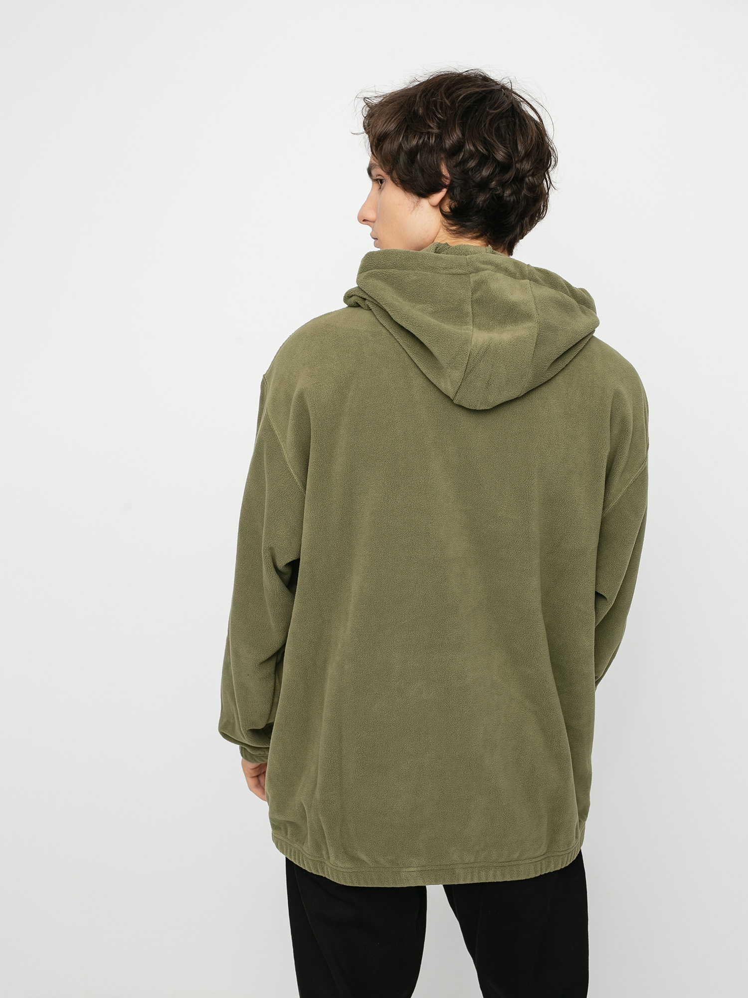 Kurtka Nike SB Novelty Anorak (medium olive/medium olive/electro orange)