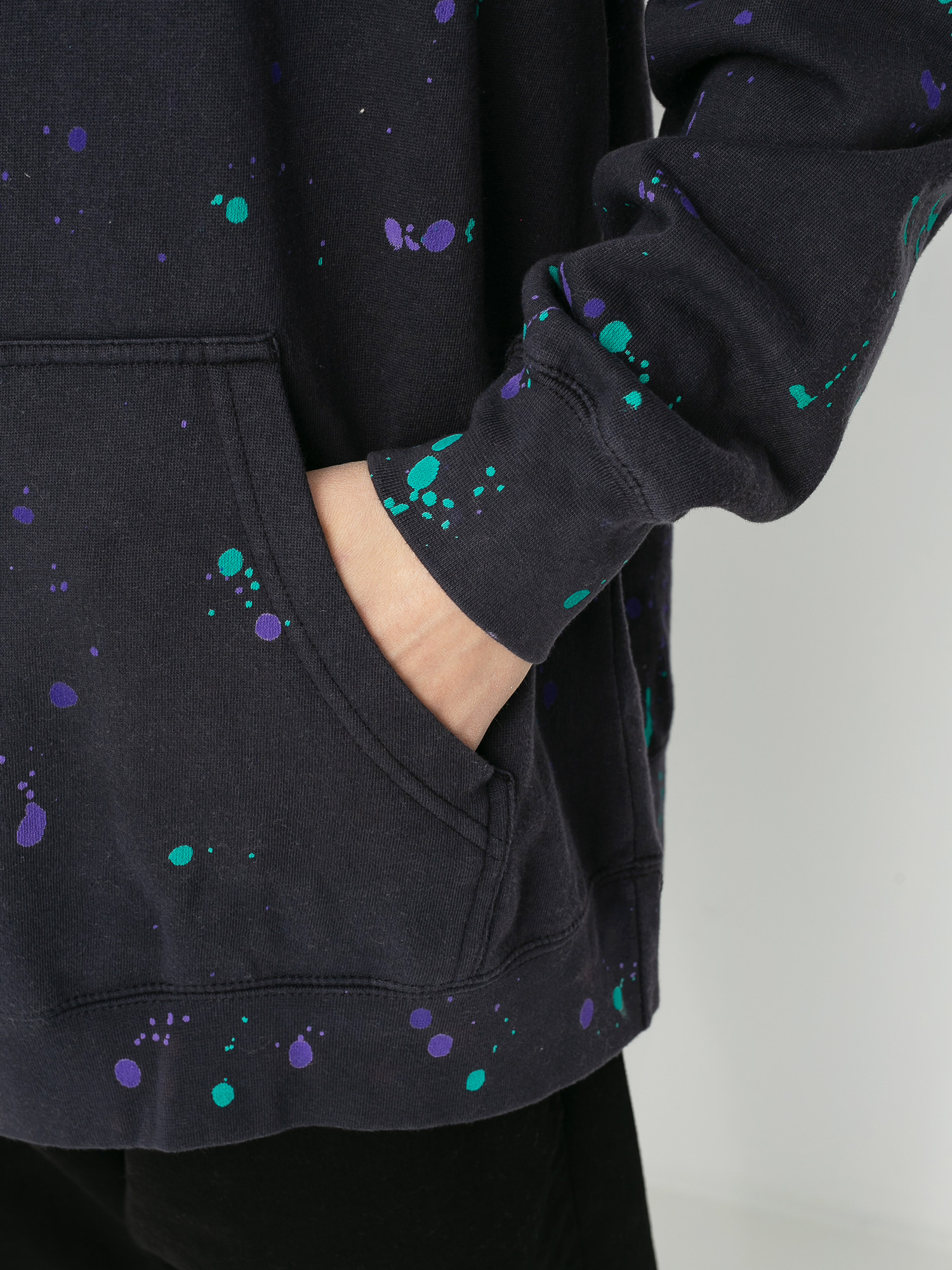Bluza z kapturem Primitive Nuevo Puff Washed HD (black)