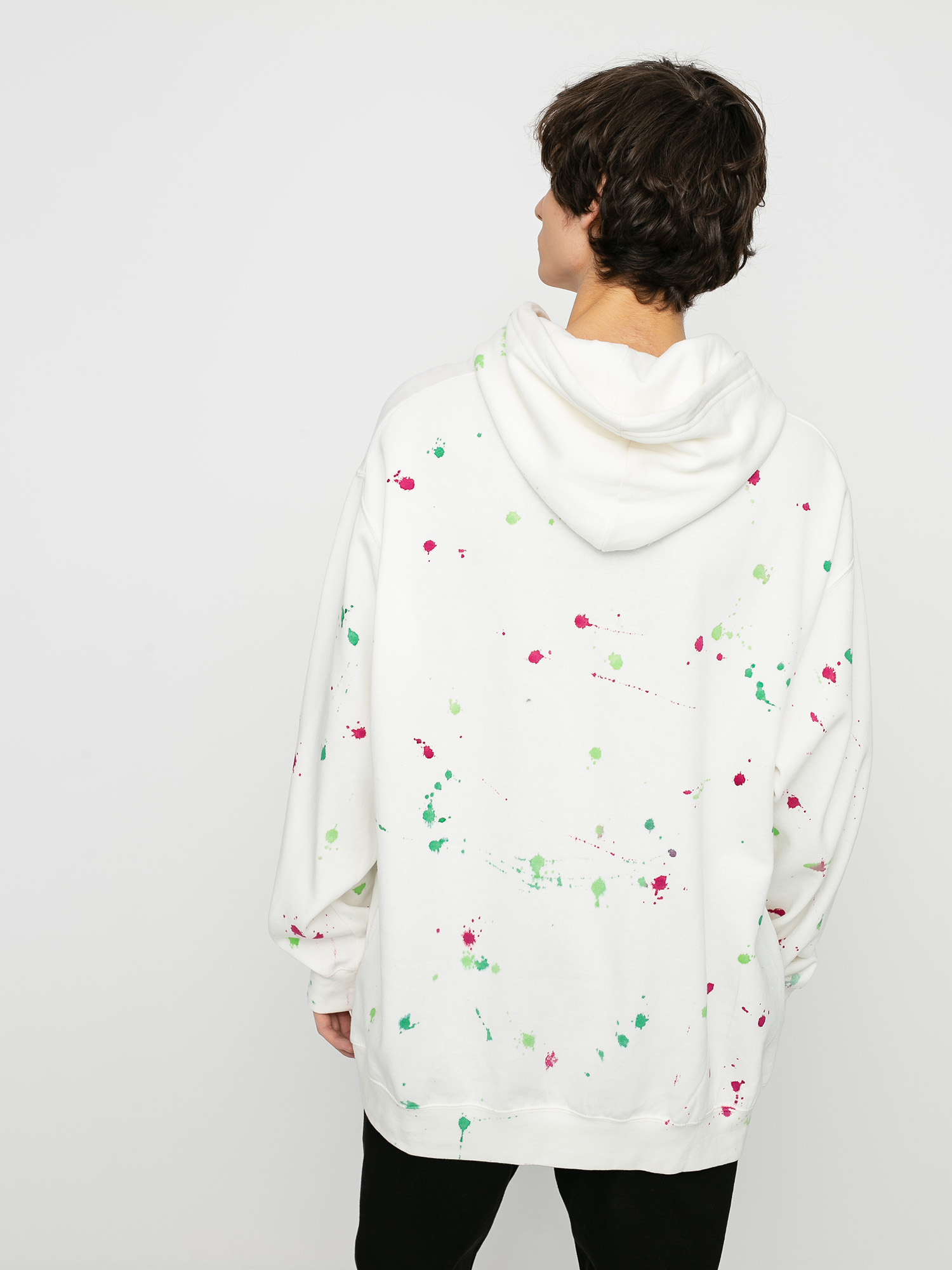 Bluza z kapturem Primitive Nuevo Puff Washed HD (white)