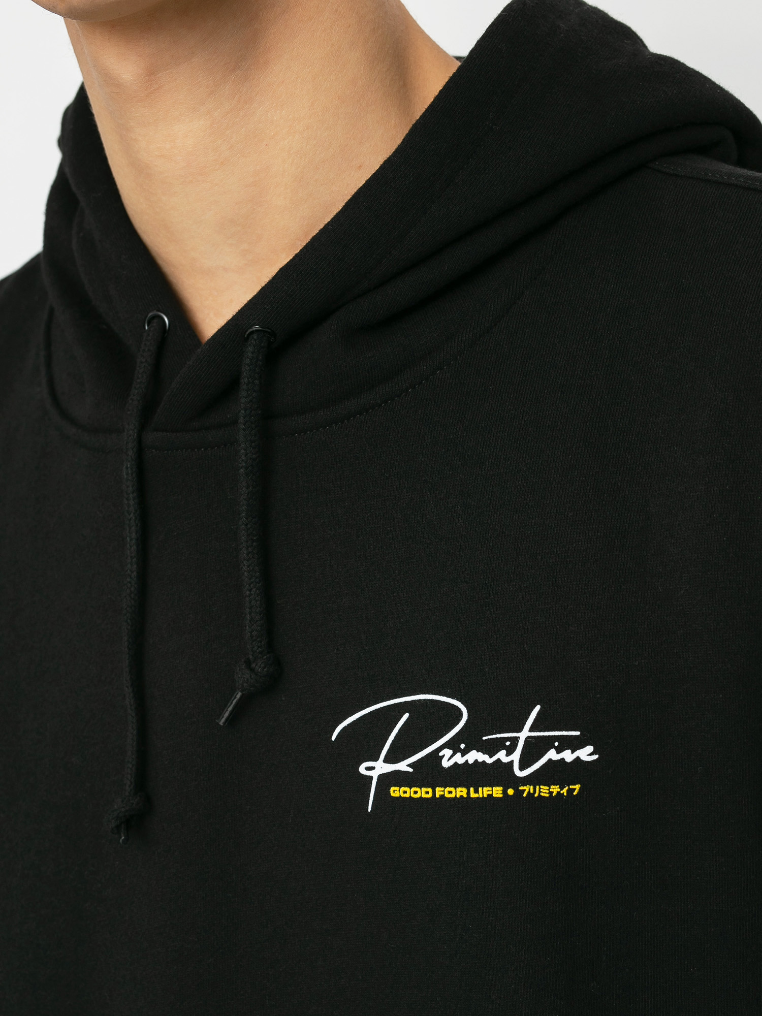Bluza z kapturem Primitive Island HD (black)