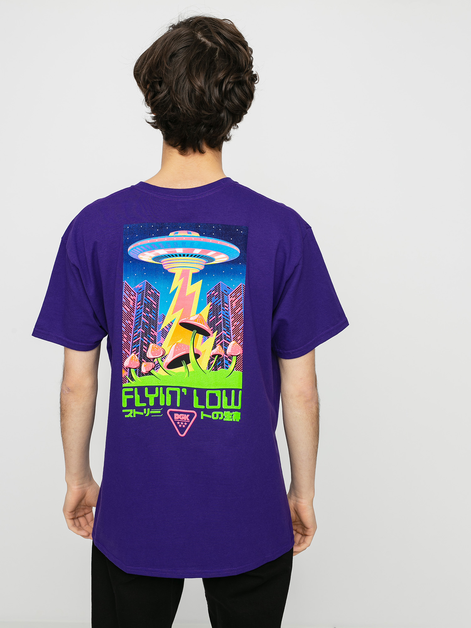 T-shirt DGK Liquid City (purple)