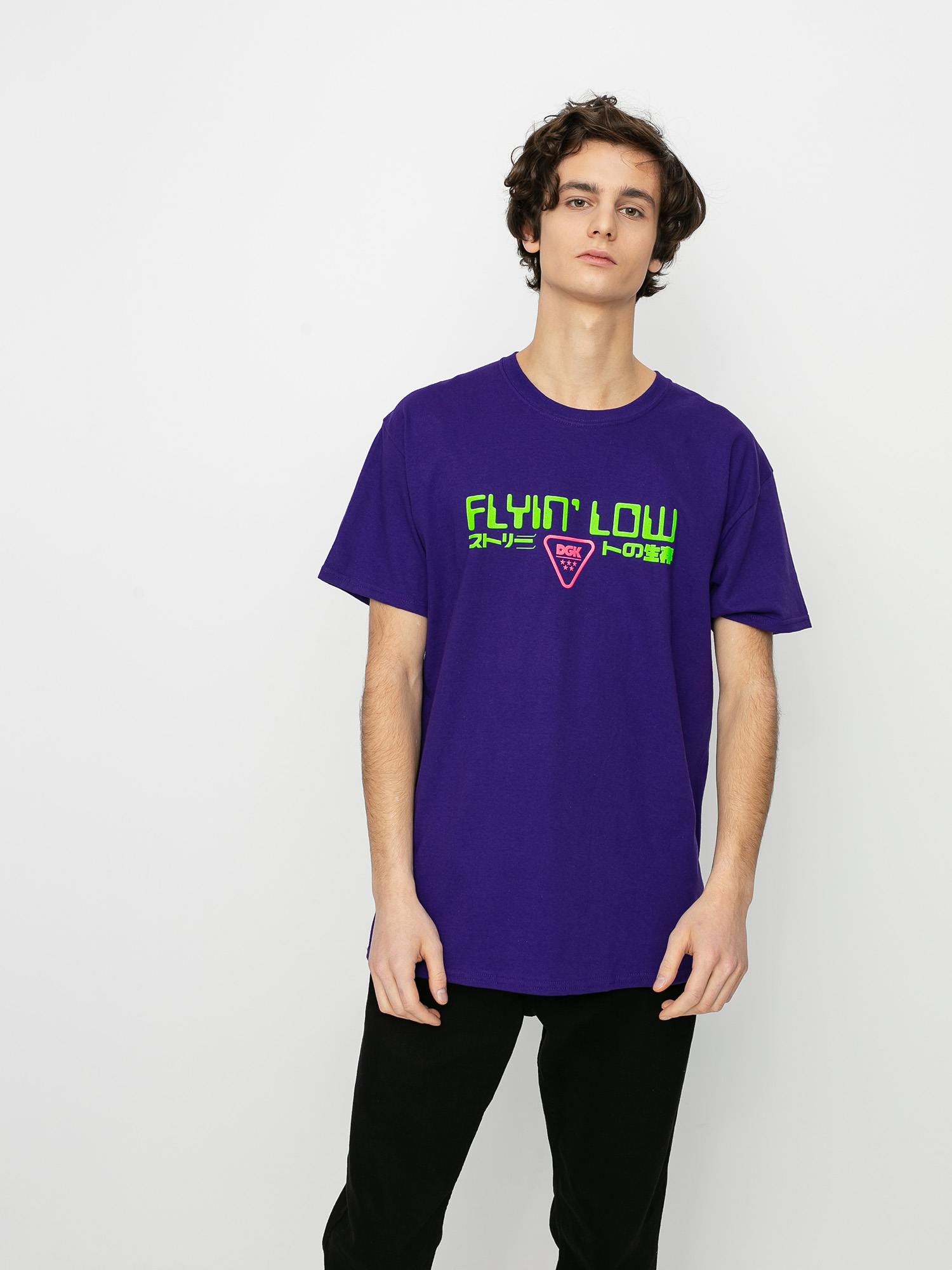T-shirt DGK Liquid City (purple)