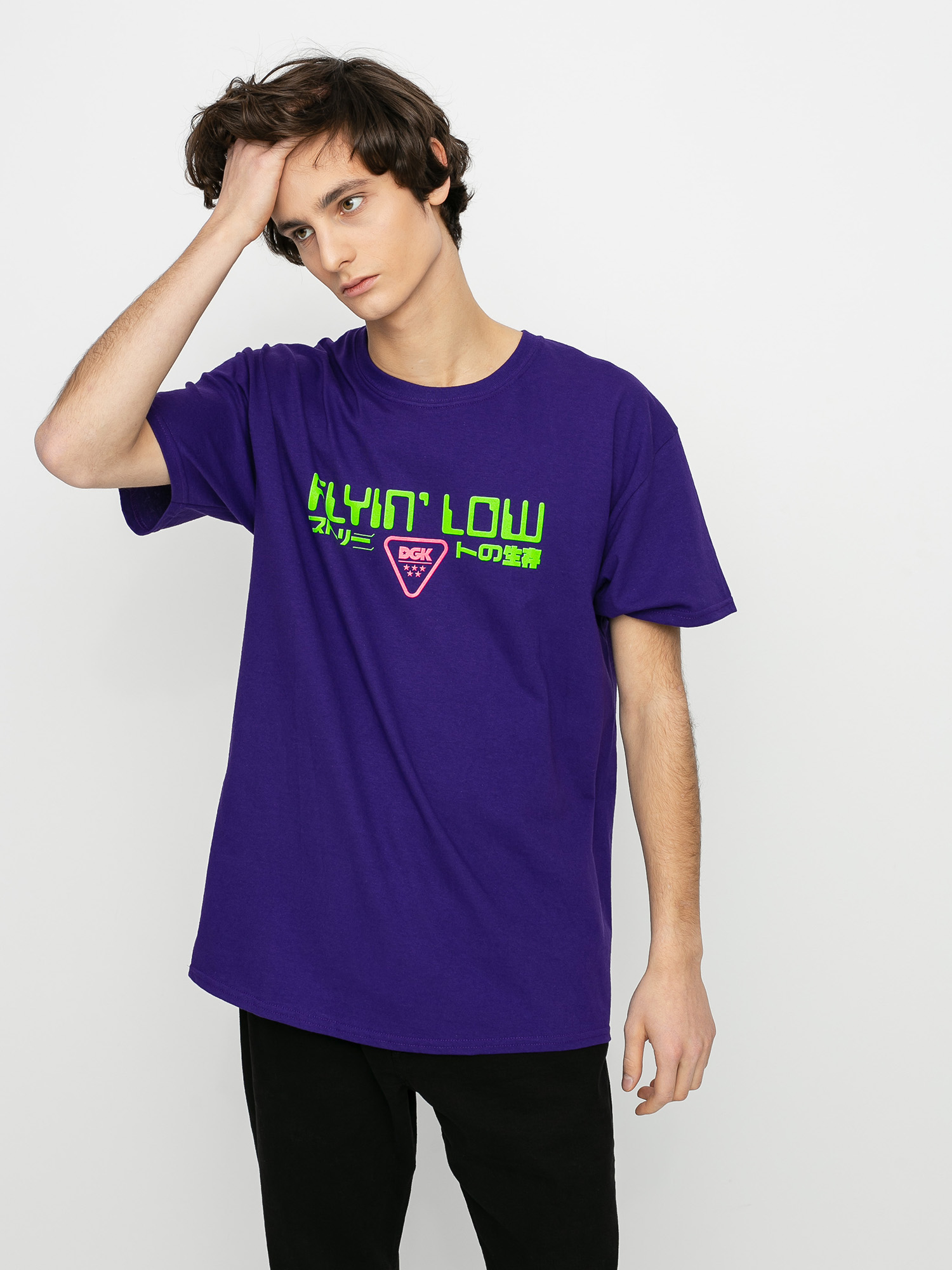 T-shirt DGK Liquid City (purple)