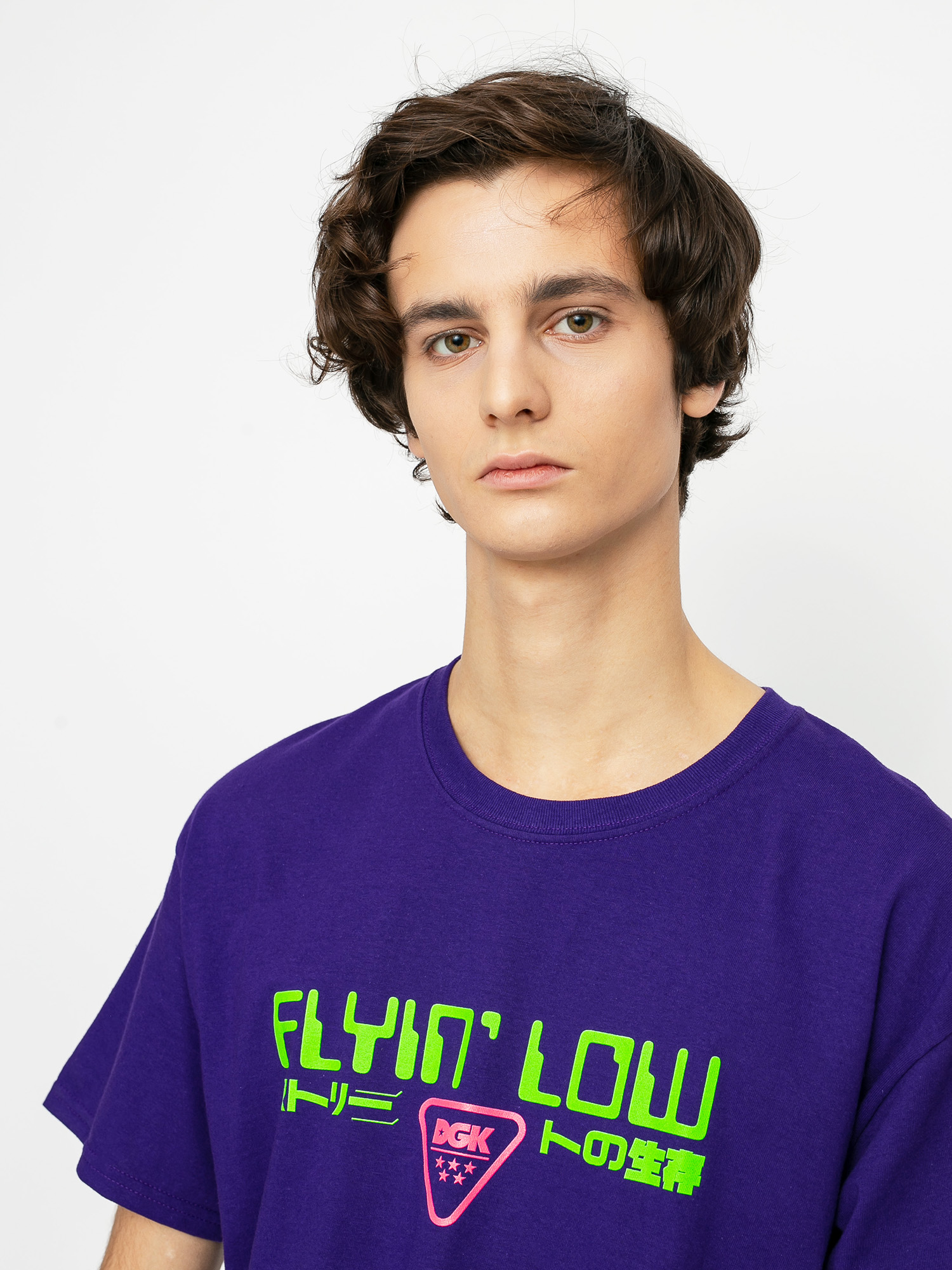 T-shirt DGK Liquid City (purple)