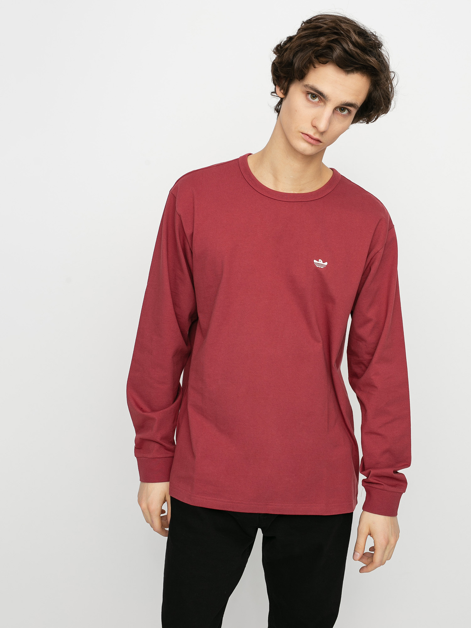 Longsleeve adidas H Shmoo (legred/alumin)
