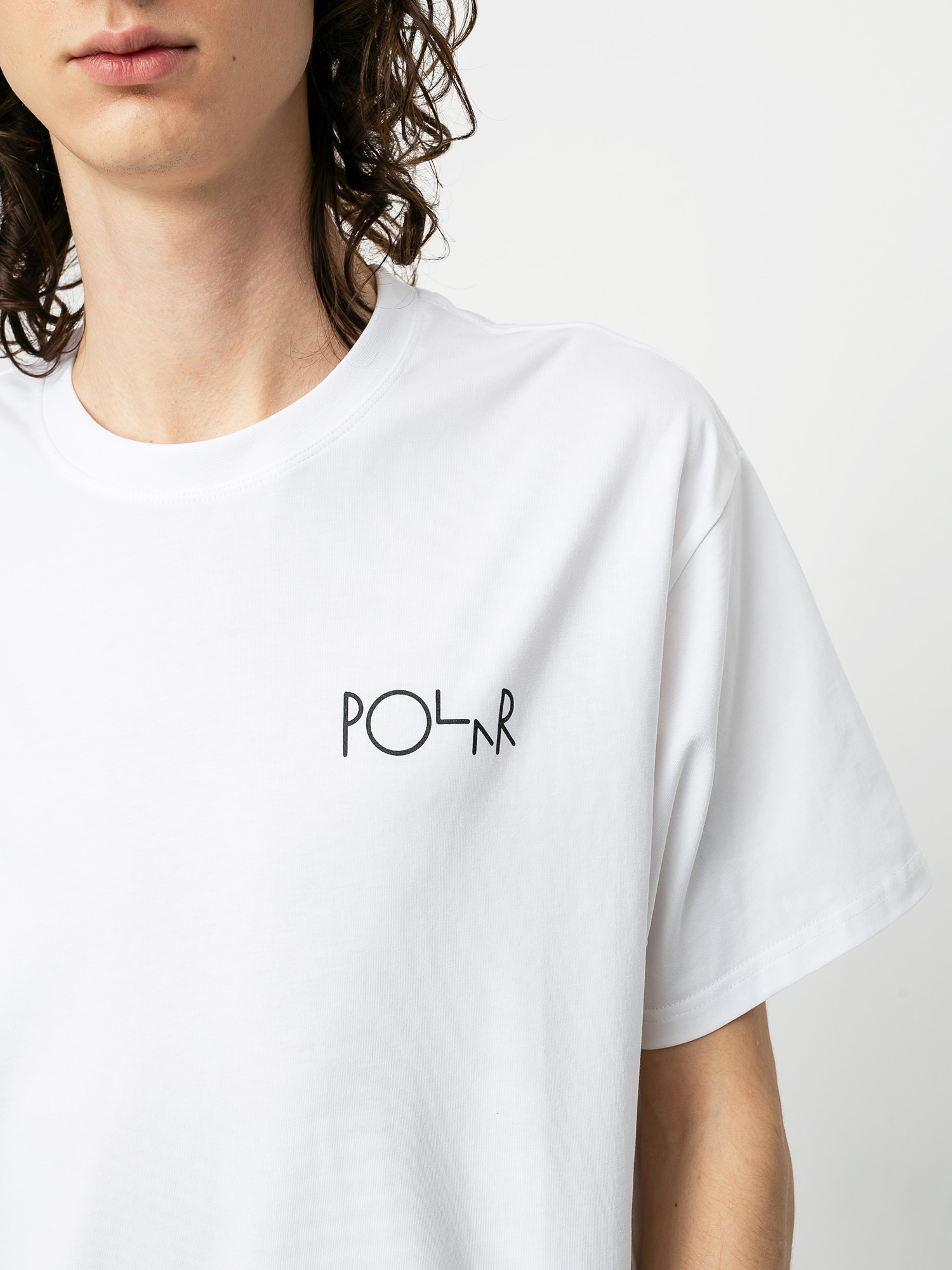T-shirt Polar Skate ACAB Fill Logo (white)