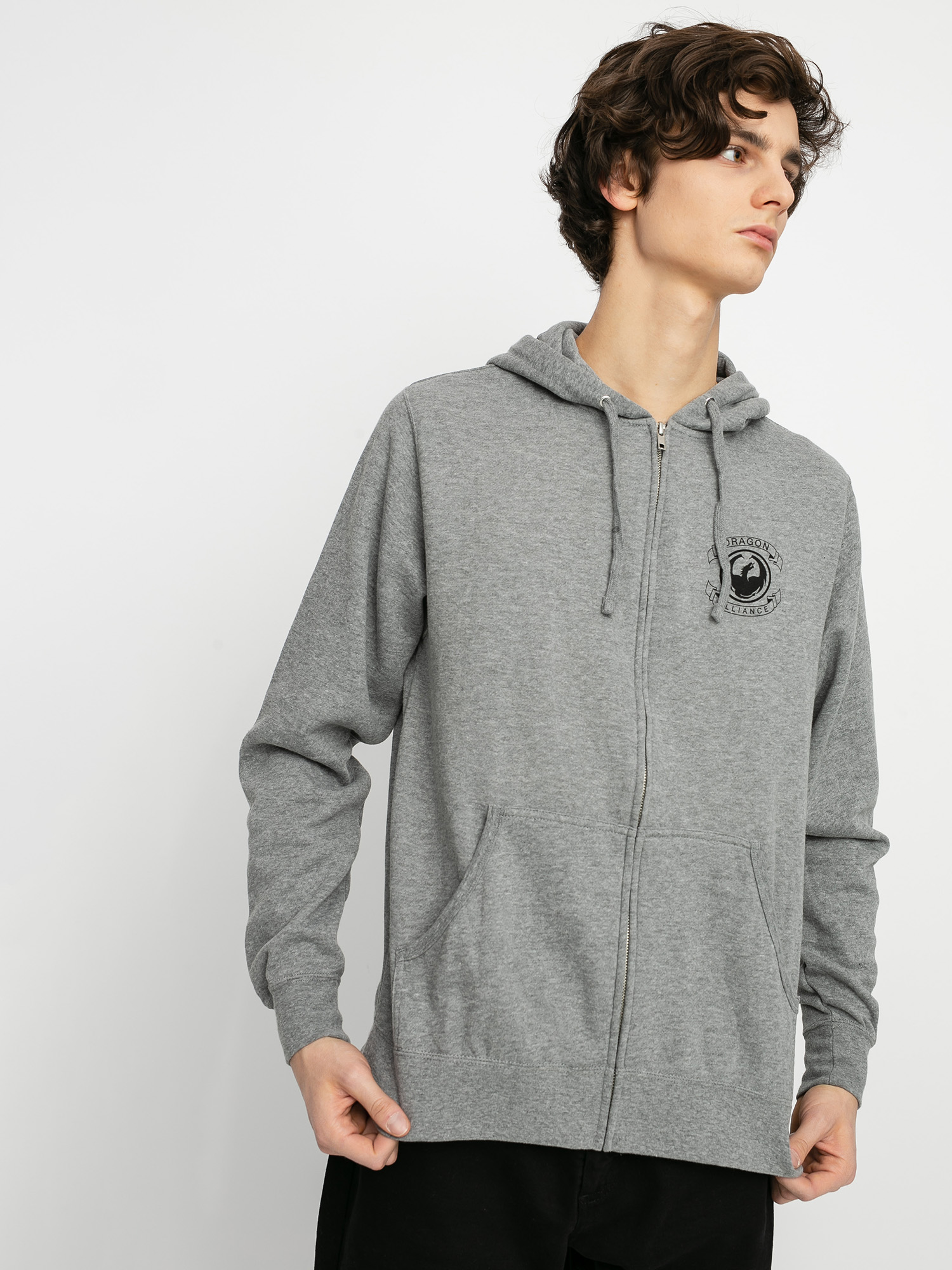 Bluza z kapturem Dragon Band Together ZHD (gunmetal heather)