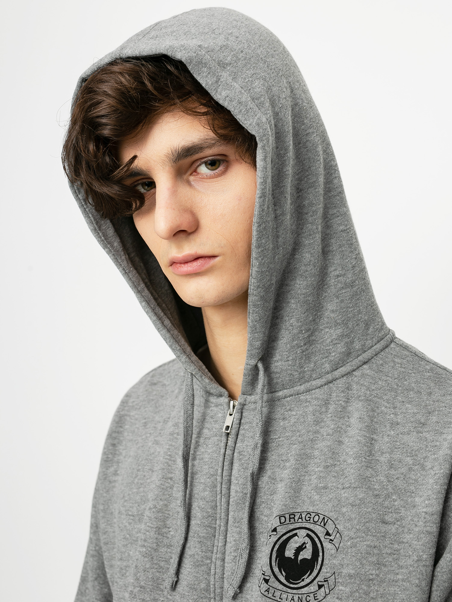 Bluza z kapturem Dragon Band Together ZHD (gunmetal heather)