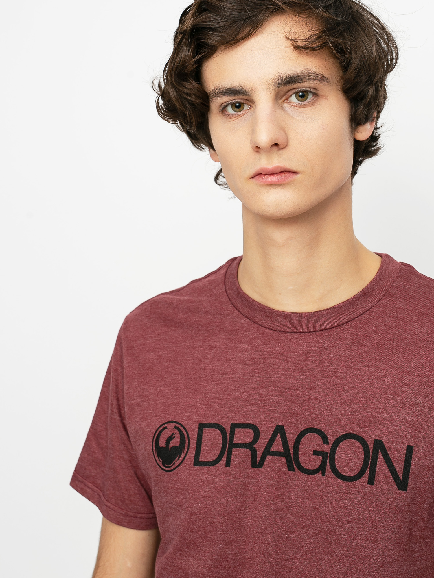 T-shirt Dragon Trademark Two (burgundy heather)