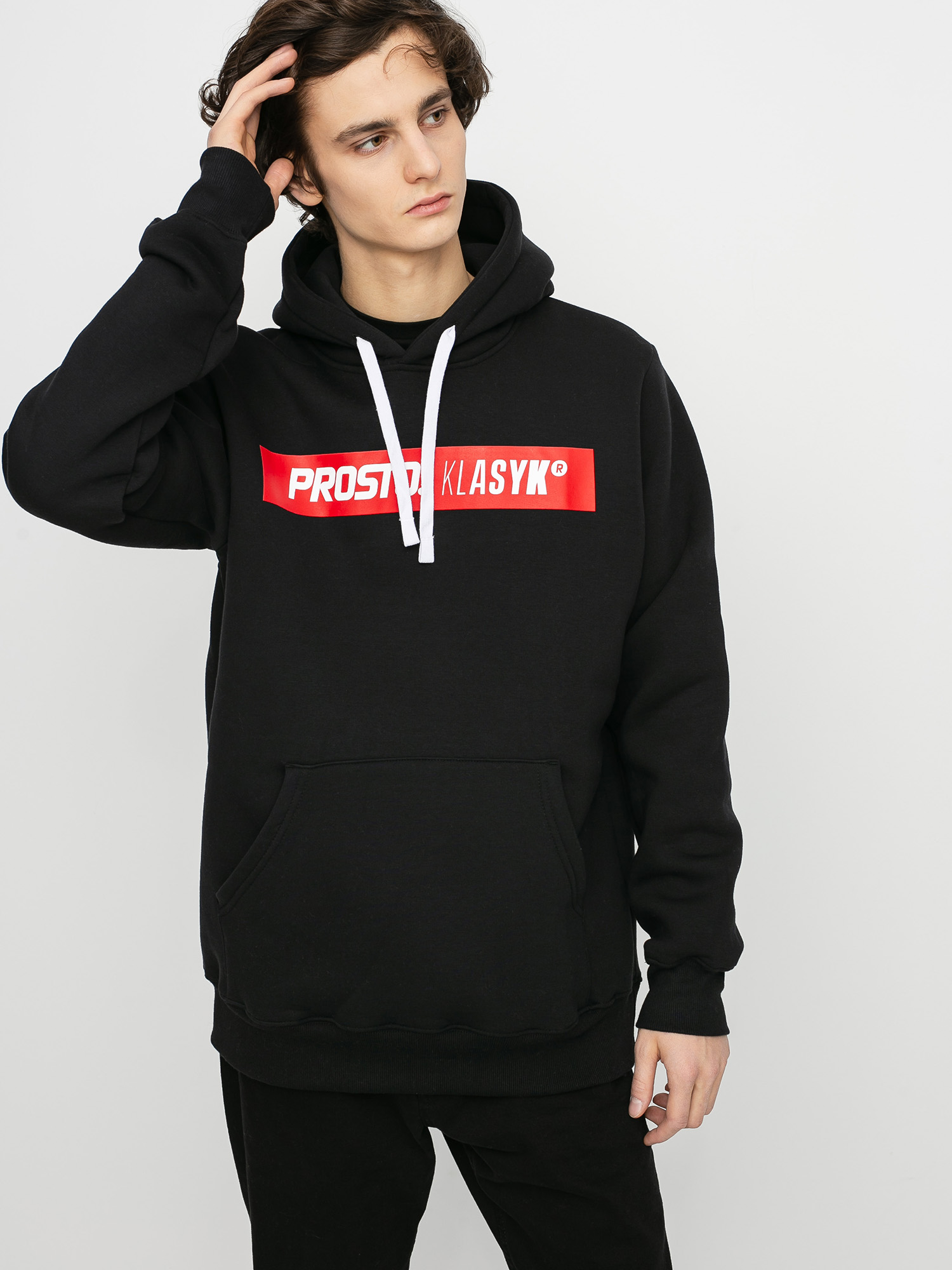 Bluza z kapturem Prosto Goos HD (black)