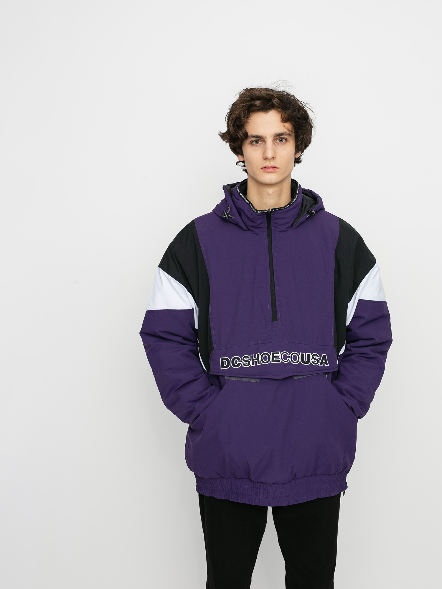 Męska Kurtka snowboardowa DC Transition Reversible Anorak (grape)