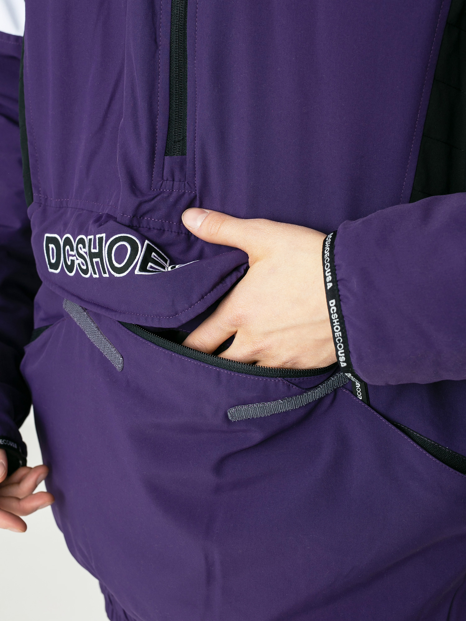 Męska Kurtka snowboardowa DC Transition Reversible Anorak (grape)