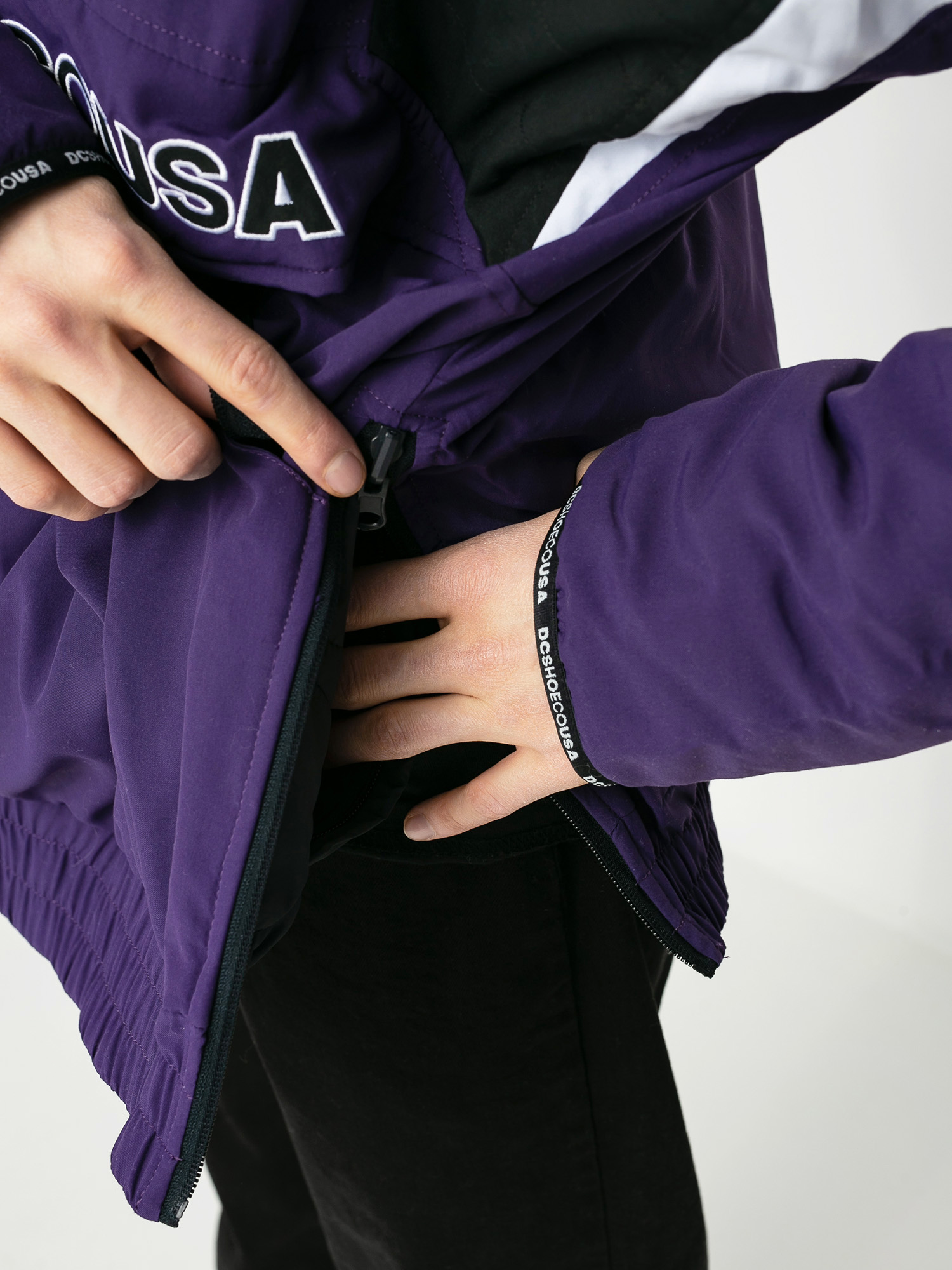 Męska Kurtka snowboardowa DC Transition Reversible Anorak (grape)
