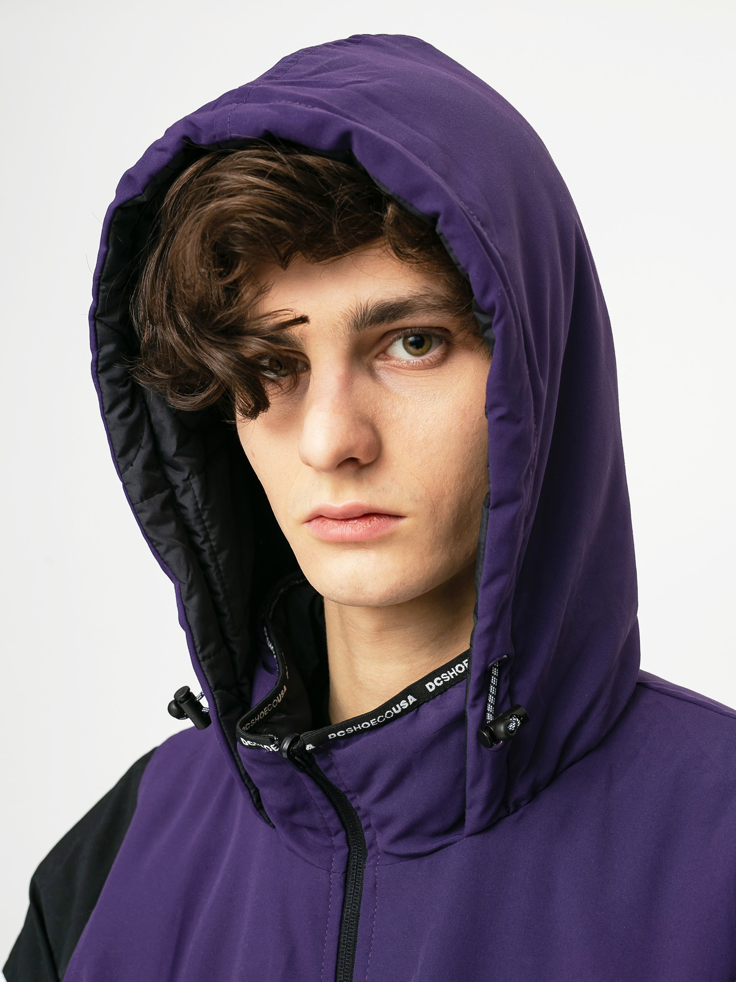 Męska Kurtka snowboardowa DC Transition Reversible Anorak (grape)