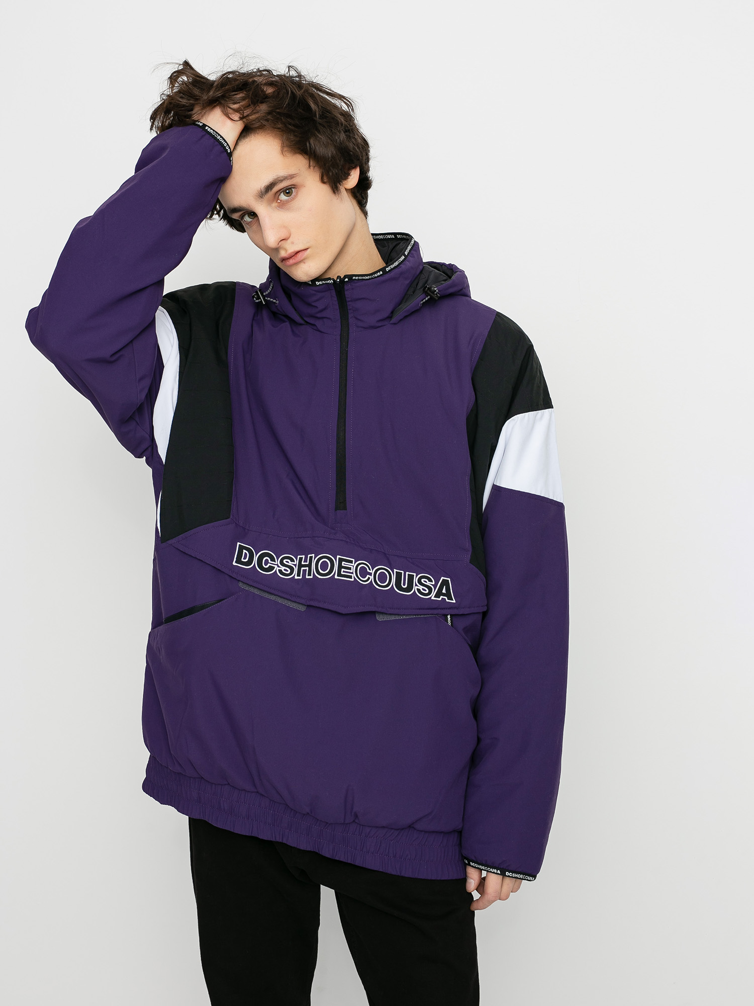 Męska Kurtka snowboardowa DC Transition Reversible Anorak (grape)