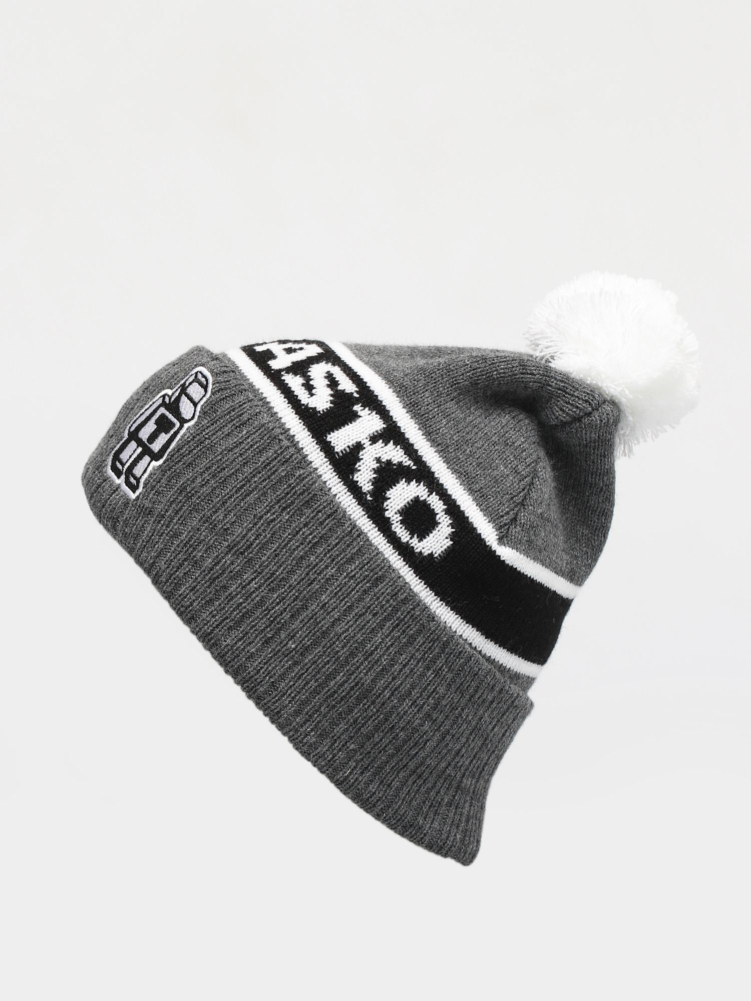 Czapka zimowa Tabasko Pompon Logo (grey/black)