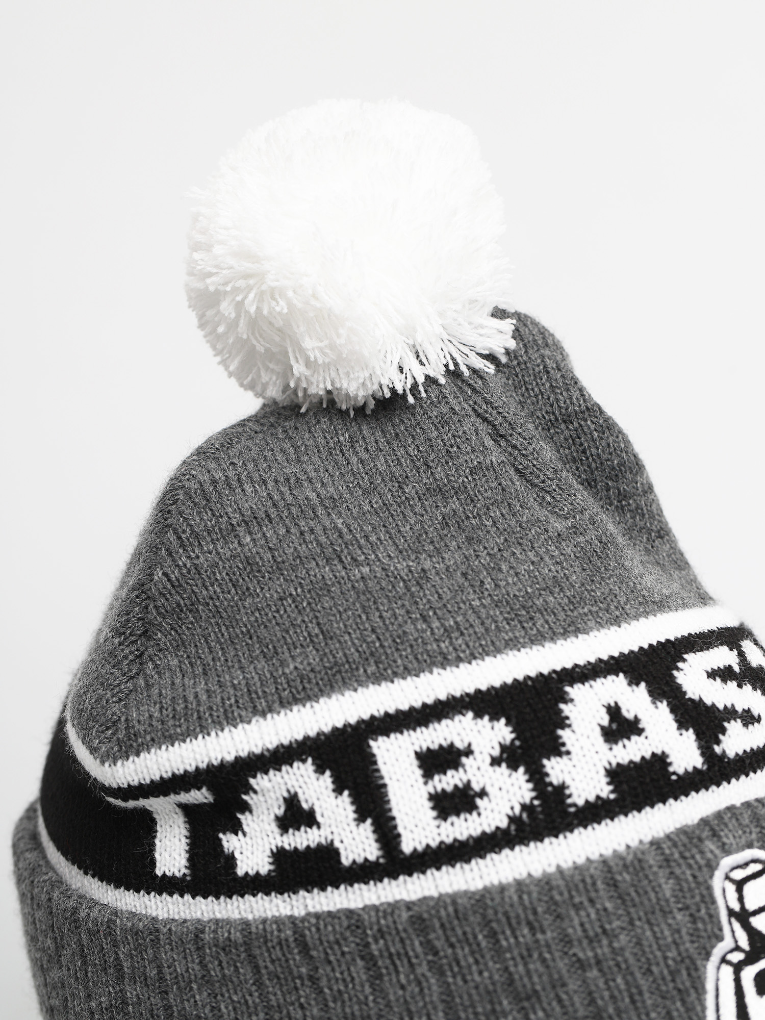 Czapka zimowa Tabasko Pompon Logo (grey/black)