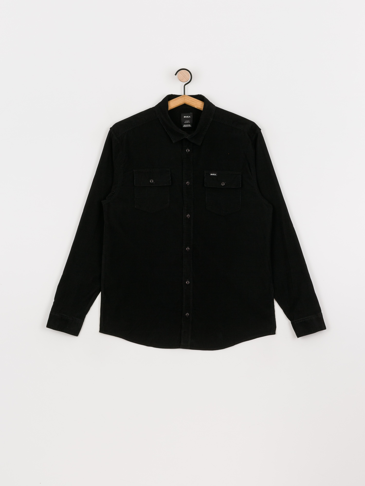 Koszula RVCA Freeman Cord Ls (black)