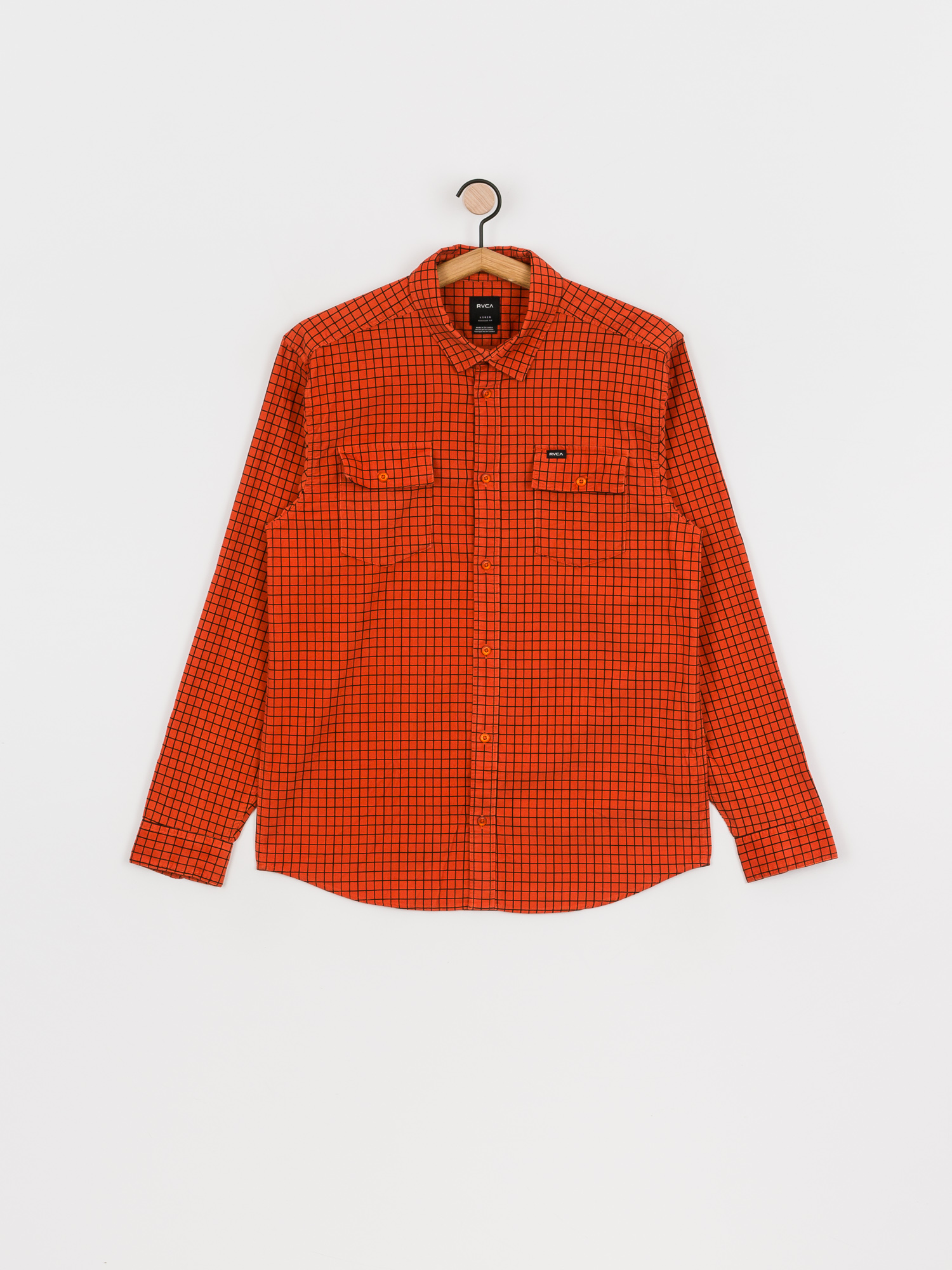 Koszula RVCA Freeman Cord Ls (rust)