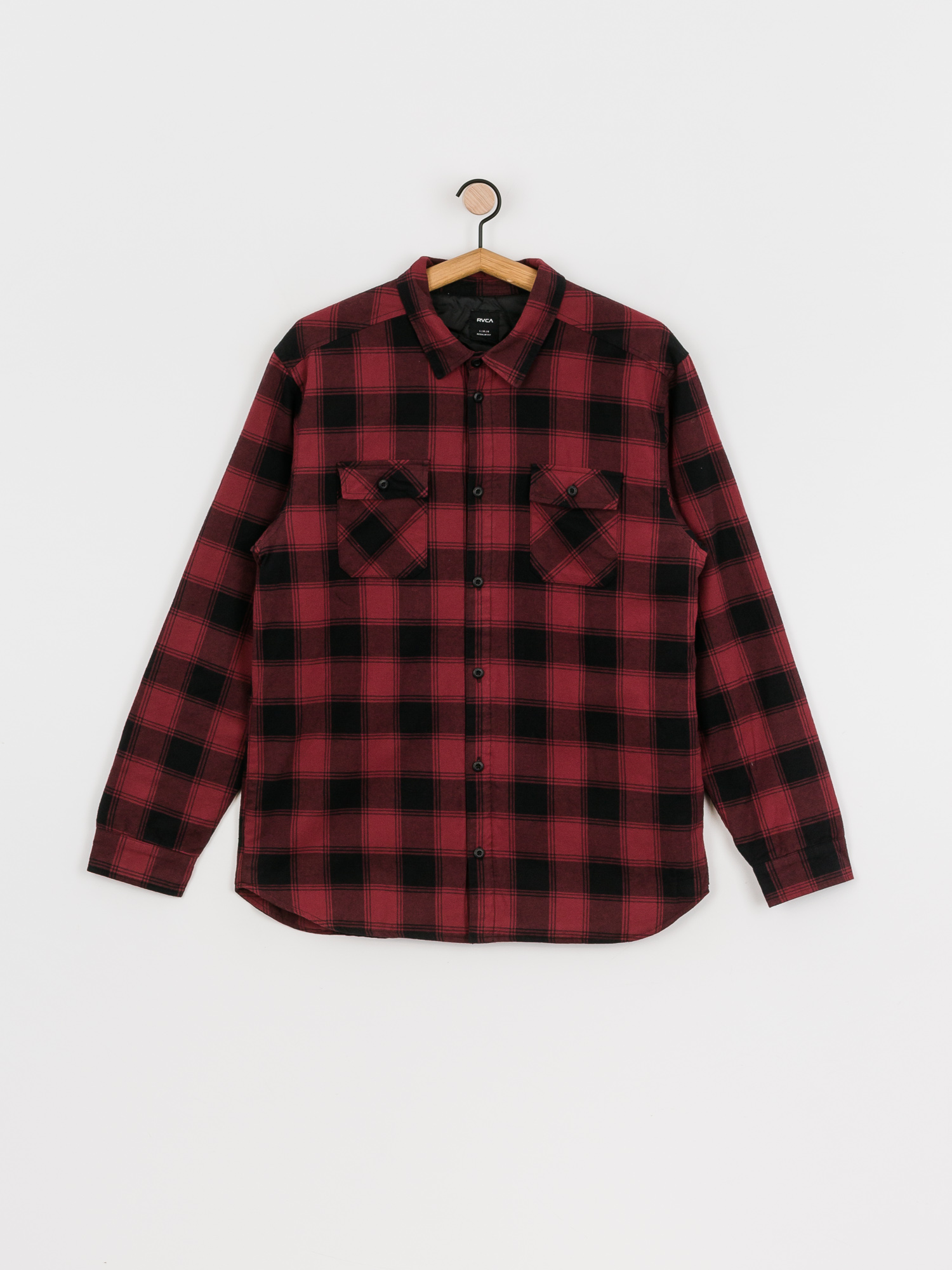 Koszula RVCA Replacement Flannel Ls (red)