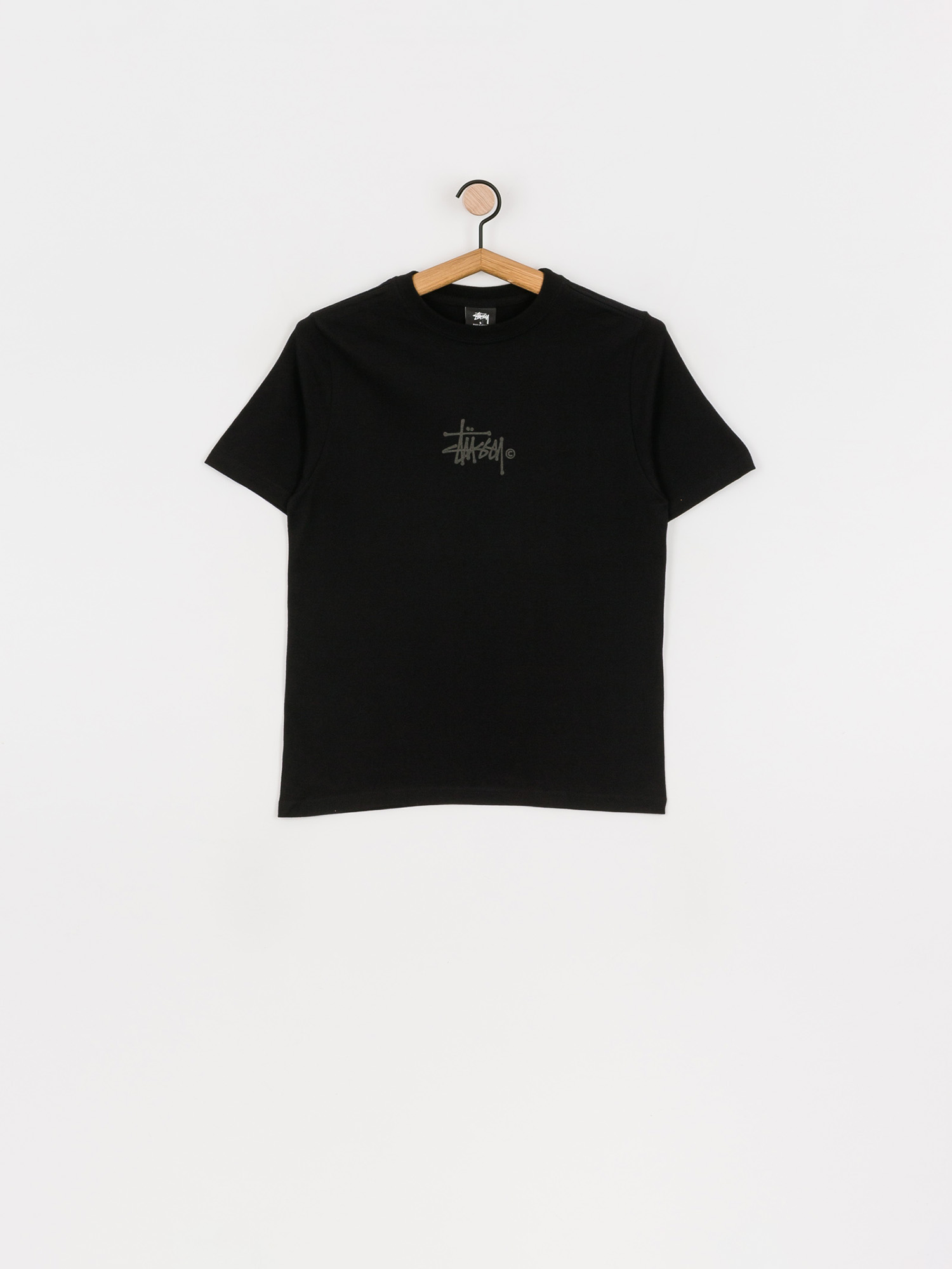 T-shirt Stussy Basic Logo Wmn (black)