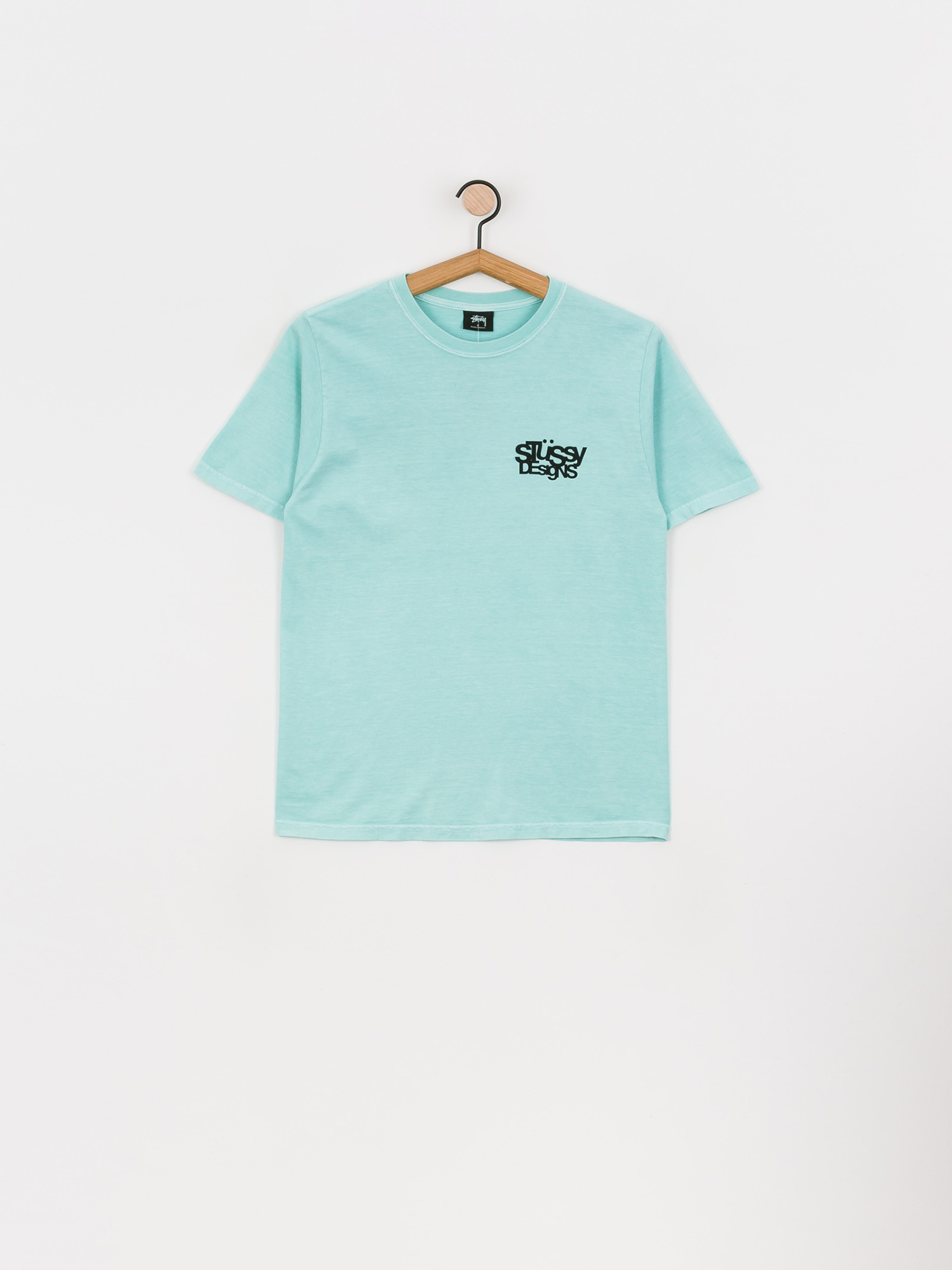 T-shirt Stussy Stussy Designs Pig. Dyed Wmn (aqua)