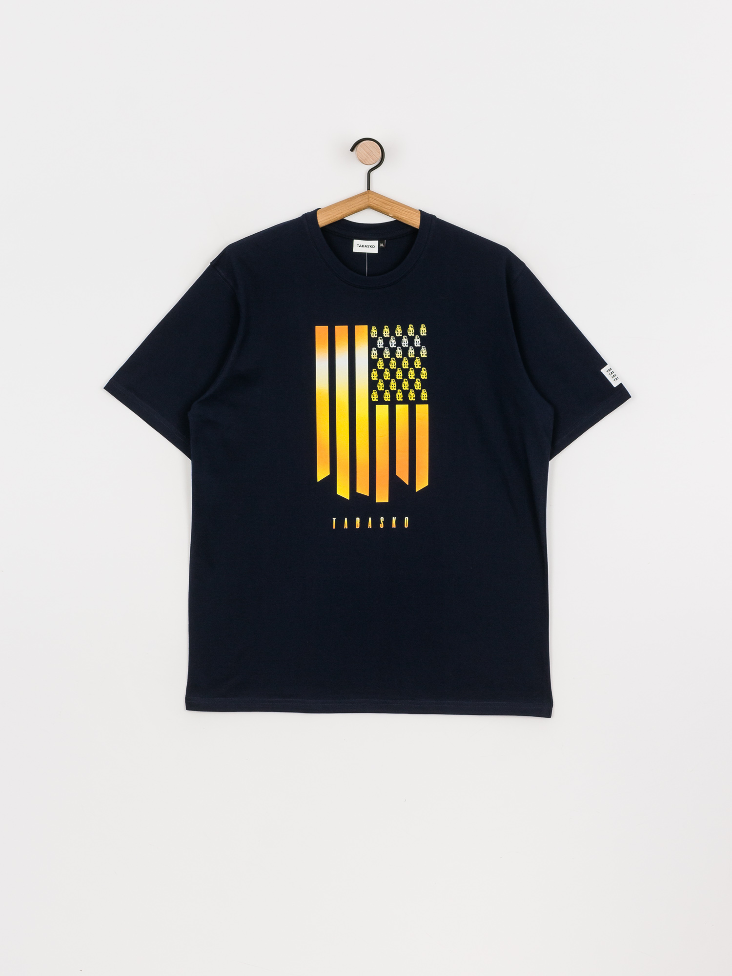 T-shirt Tabasko Flag (navy)