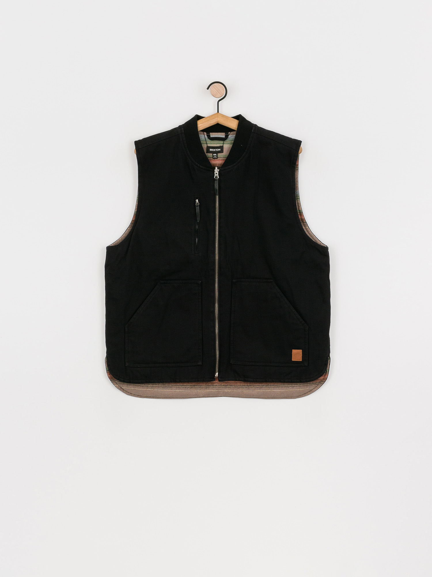 Kurtka Brixton Abraham Rev Vest (black)