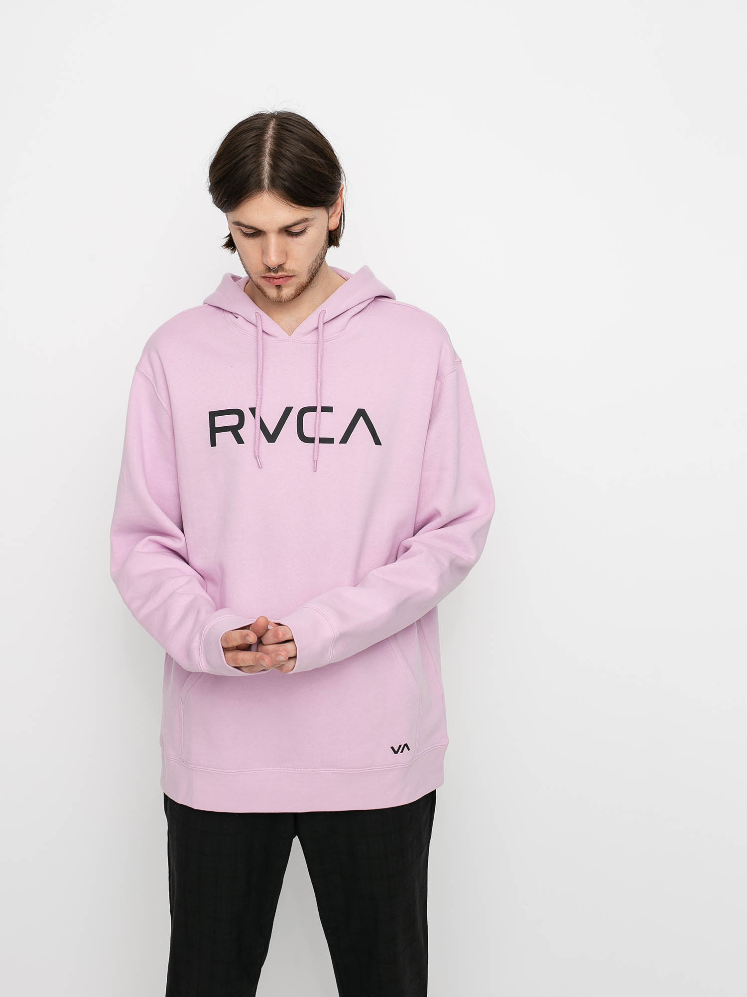 Bluza z kapturem RVCA Big Rvca HD (chalky pink)