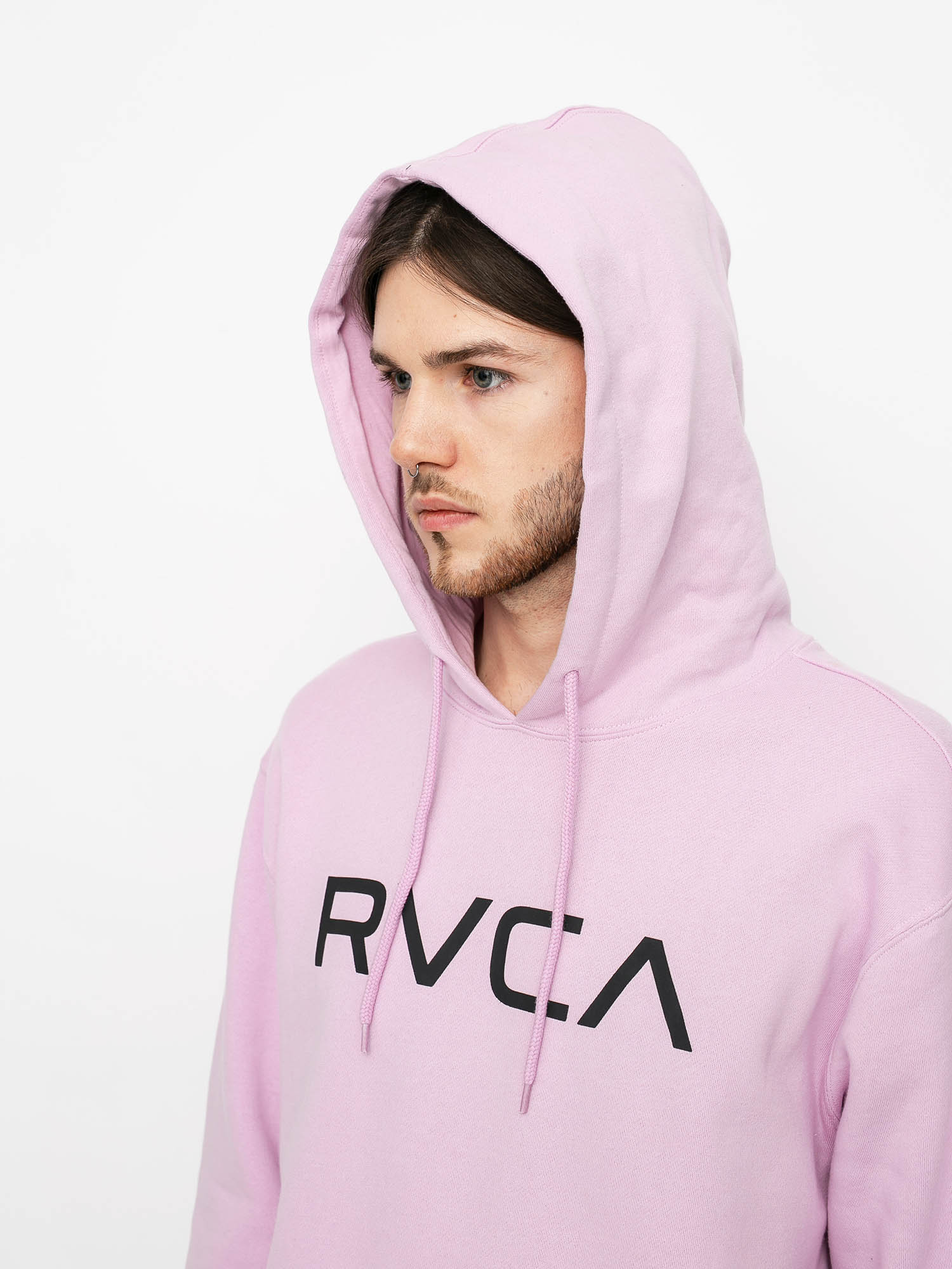 Bluza z kapturem RVCA Big Rvca HD (chalky pink)
