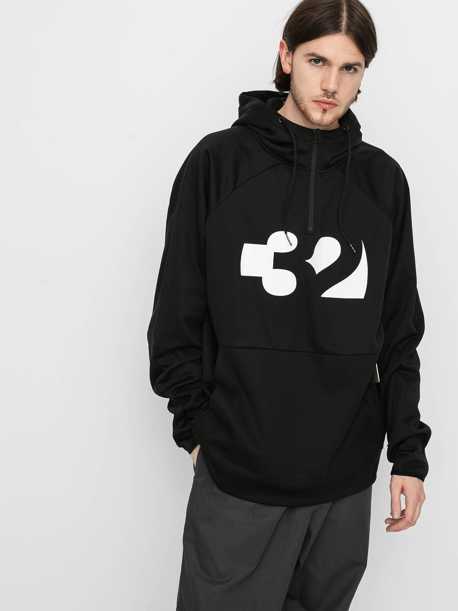 Bluza z kapturem ThirtyTwo Franchise Tech HD (black)