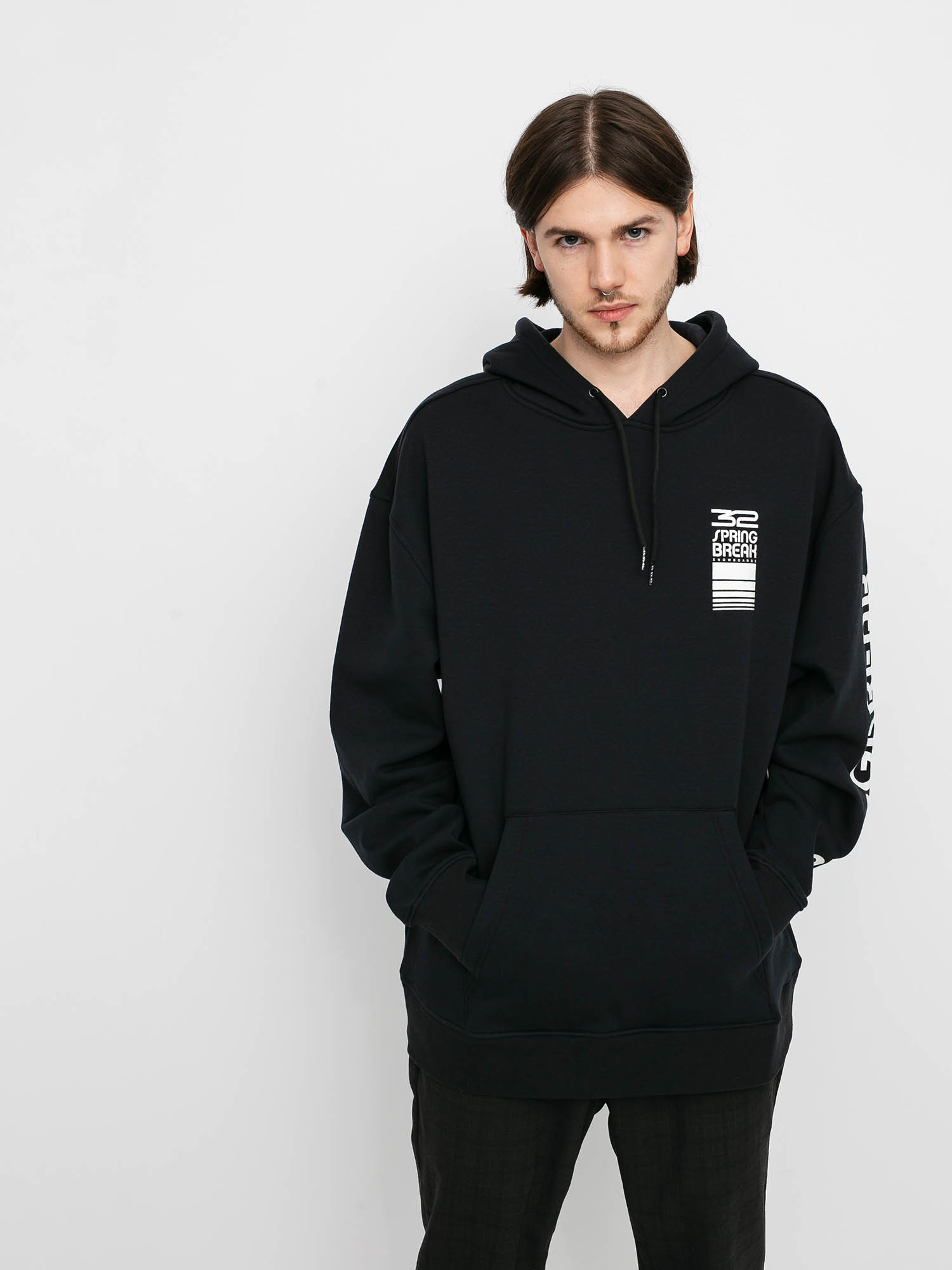 Bluza z kapturem ThirtyTwo Spring Break Repel HD (black)