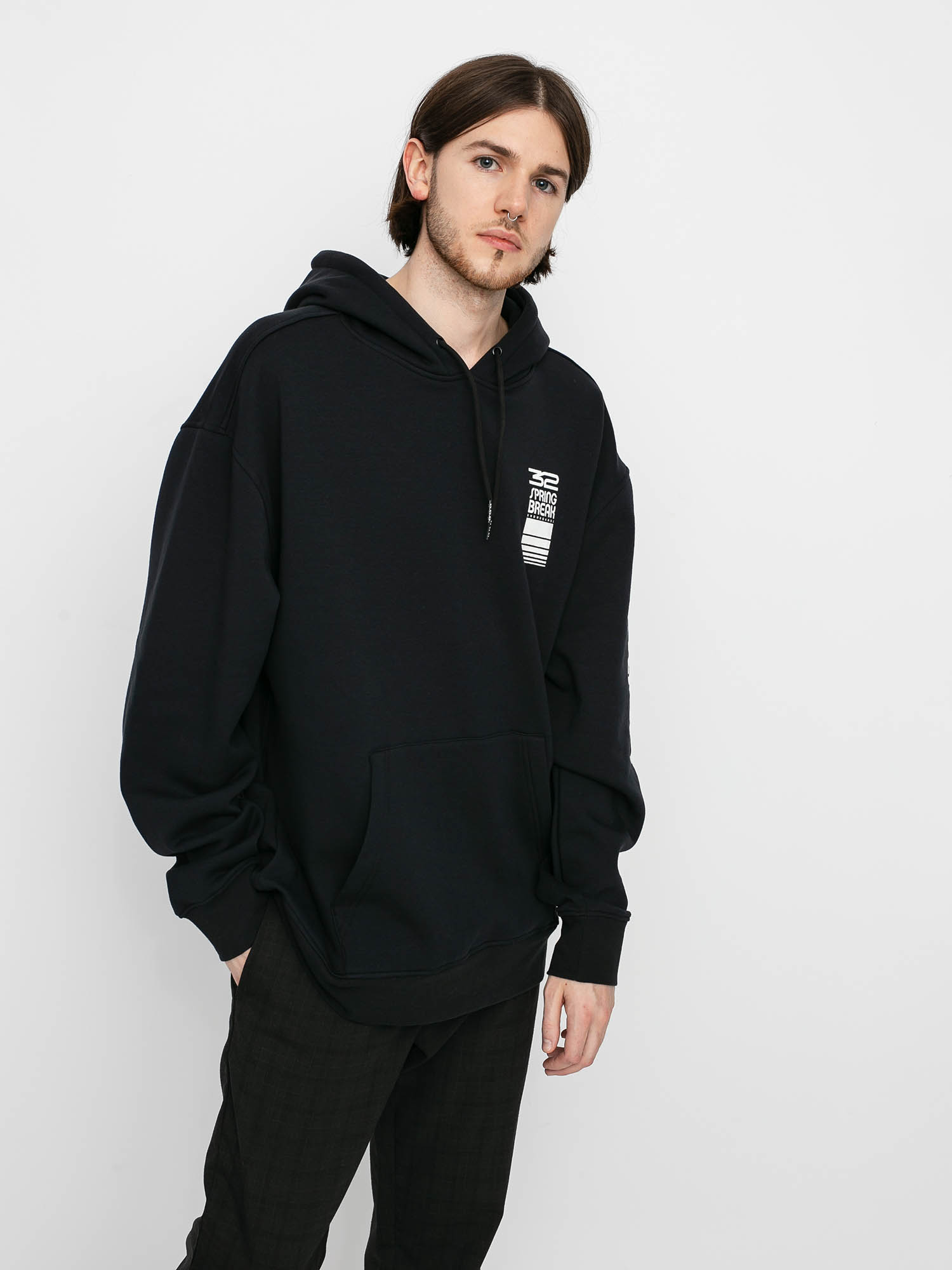 Bluza z kapturem ThirtyTwo Spring Break Repel HD (black)