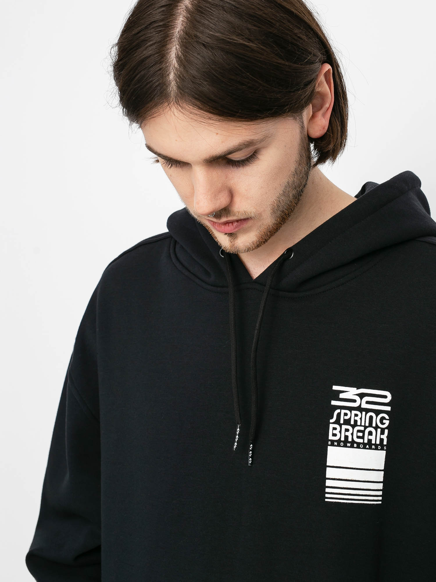 Bluza z kapturem ThirtyTwo Spring Break Repel HD (black)