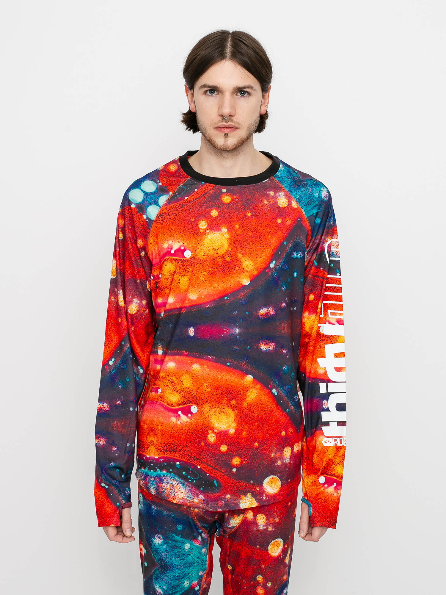 Longsleeve aktywny ThirtyTwo Ridelite Shirt Ls (black/print)