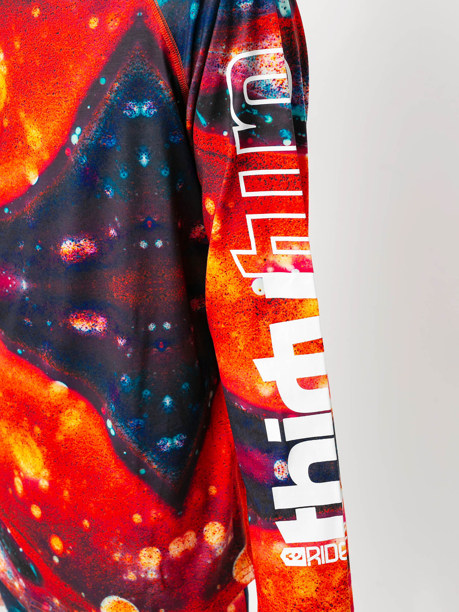 Longsleeve aktywny ThirtyTwo Ridelite Shirt Ls (black/print)