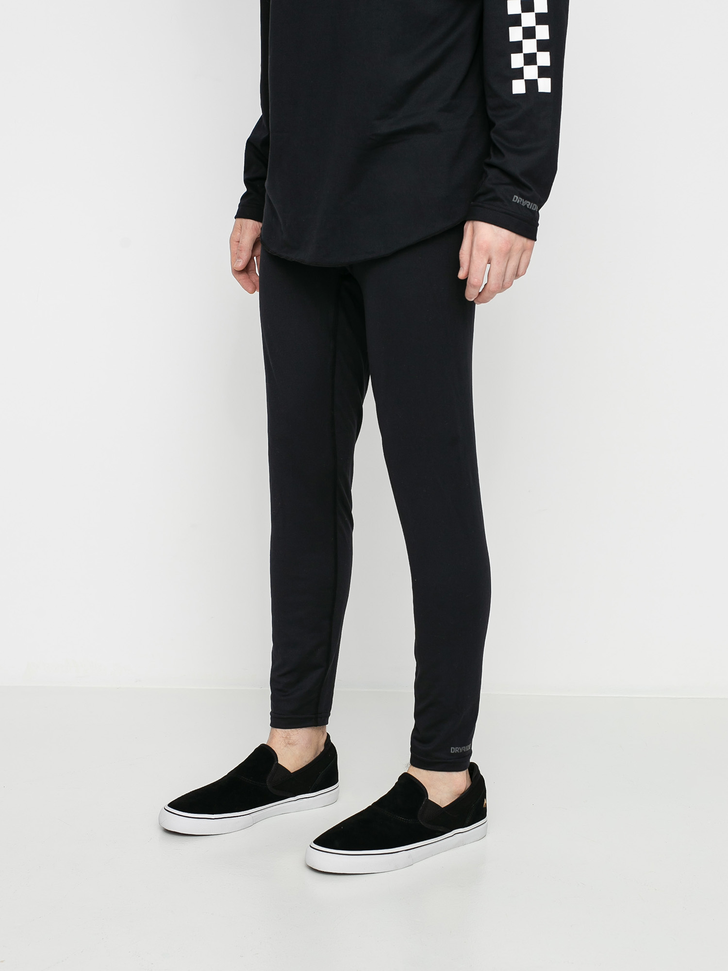 Męskie Legginsy aktywne Burton Midweight Base Layer Pant (true black)