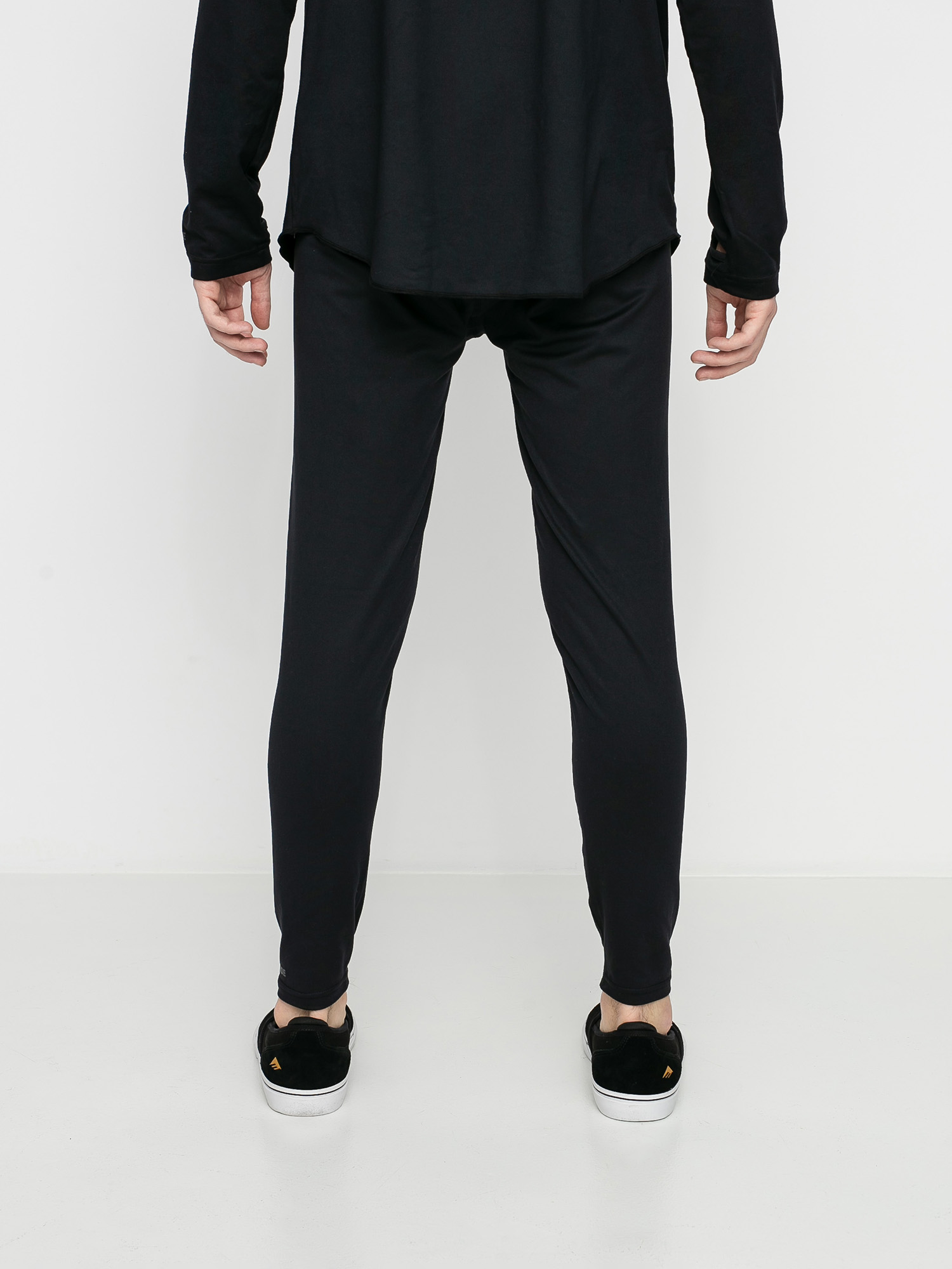Męskie Legginsy aktywne Burton Midweight Base Layer Pant (true black)